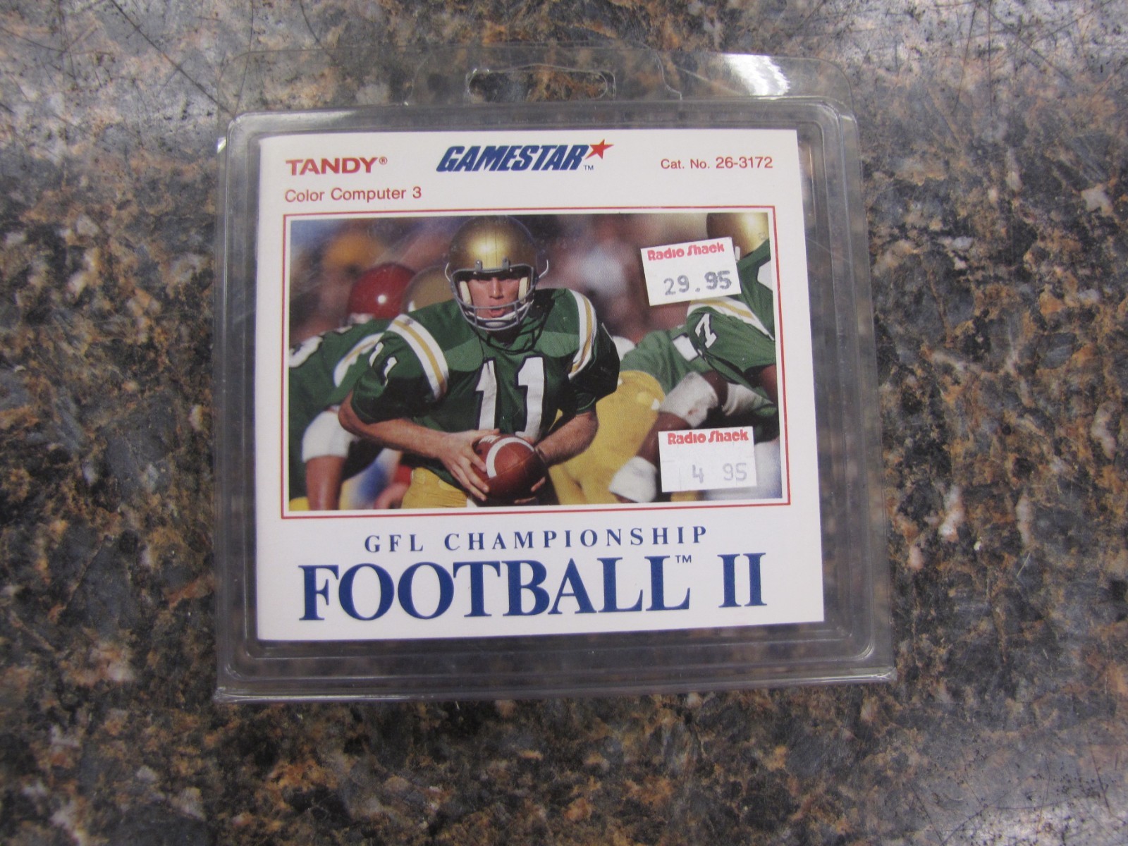 NEW GFL Championship Football II Tandy Game Cartridge Color Computer 26-3172