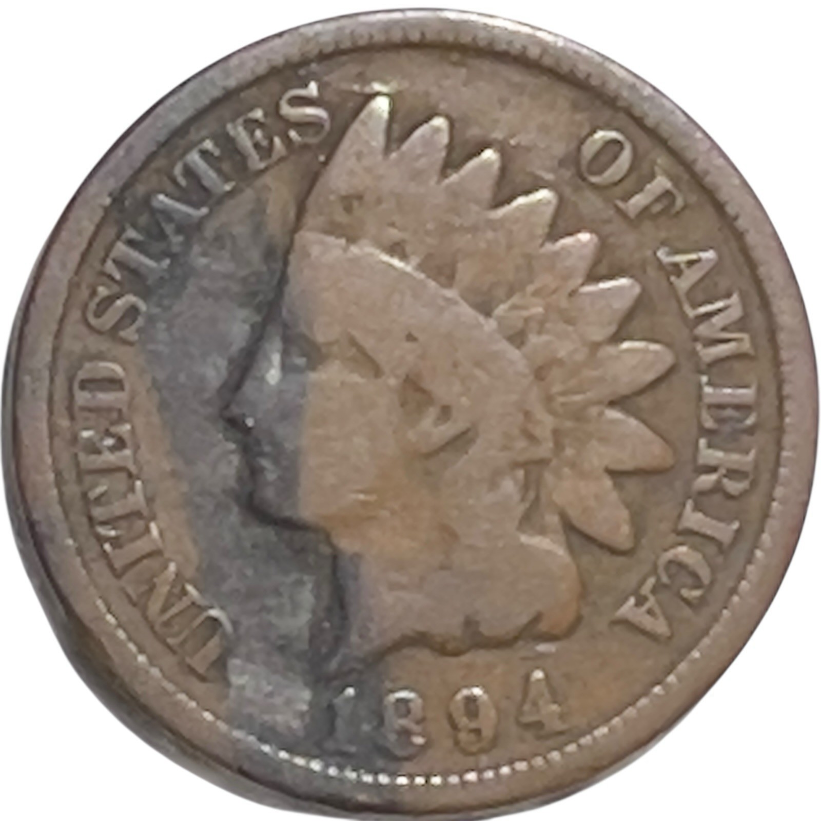 1894 Indian Head One Cent US Coin #776 "JG Coins"
