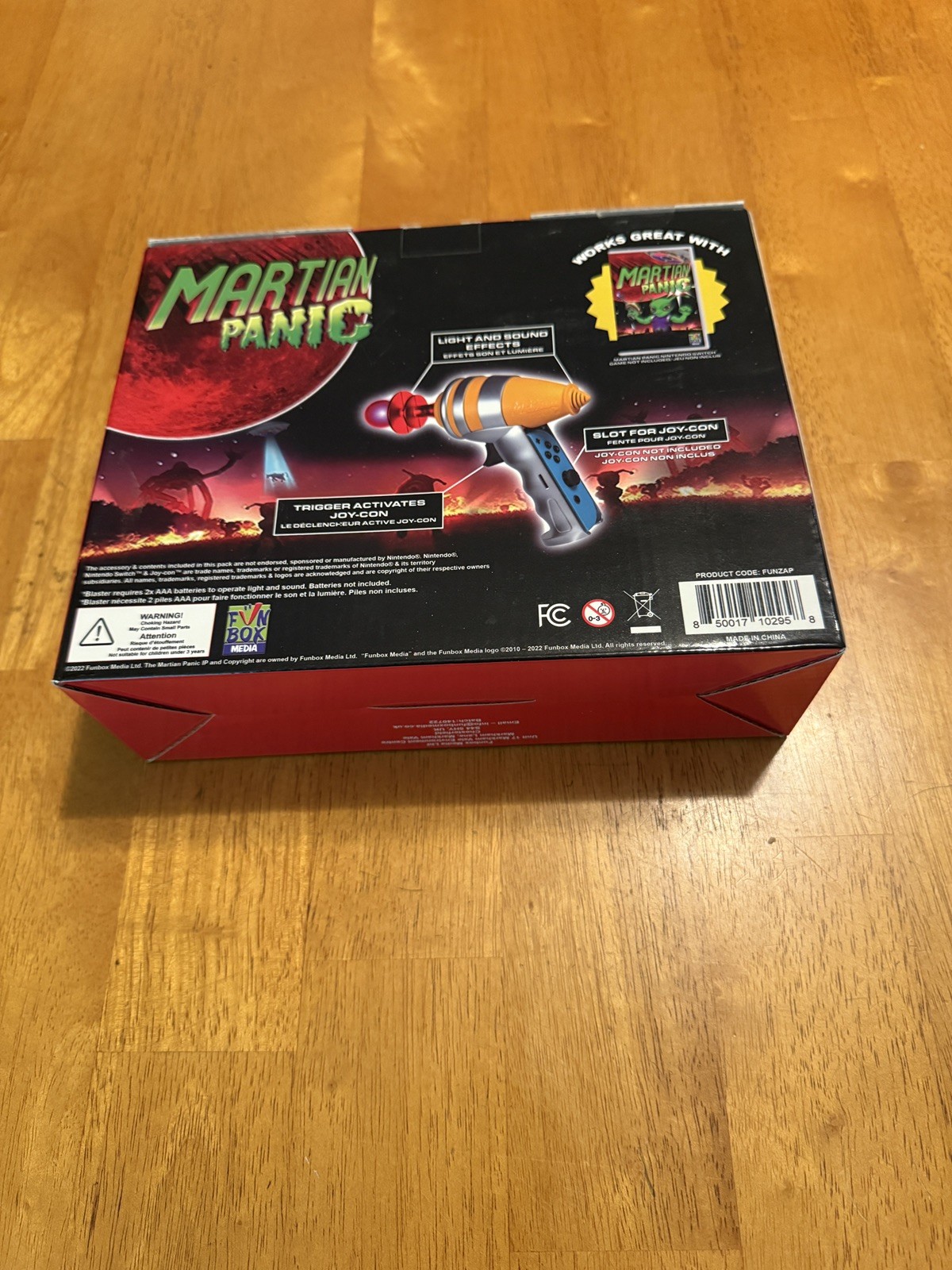 Martian Panic Alien Blaster [Nintendo Switch Accessory]
