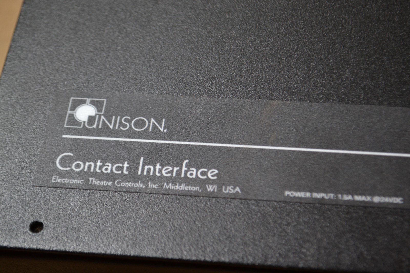 ETC unison heritage contact fader interface