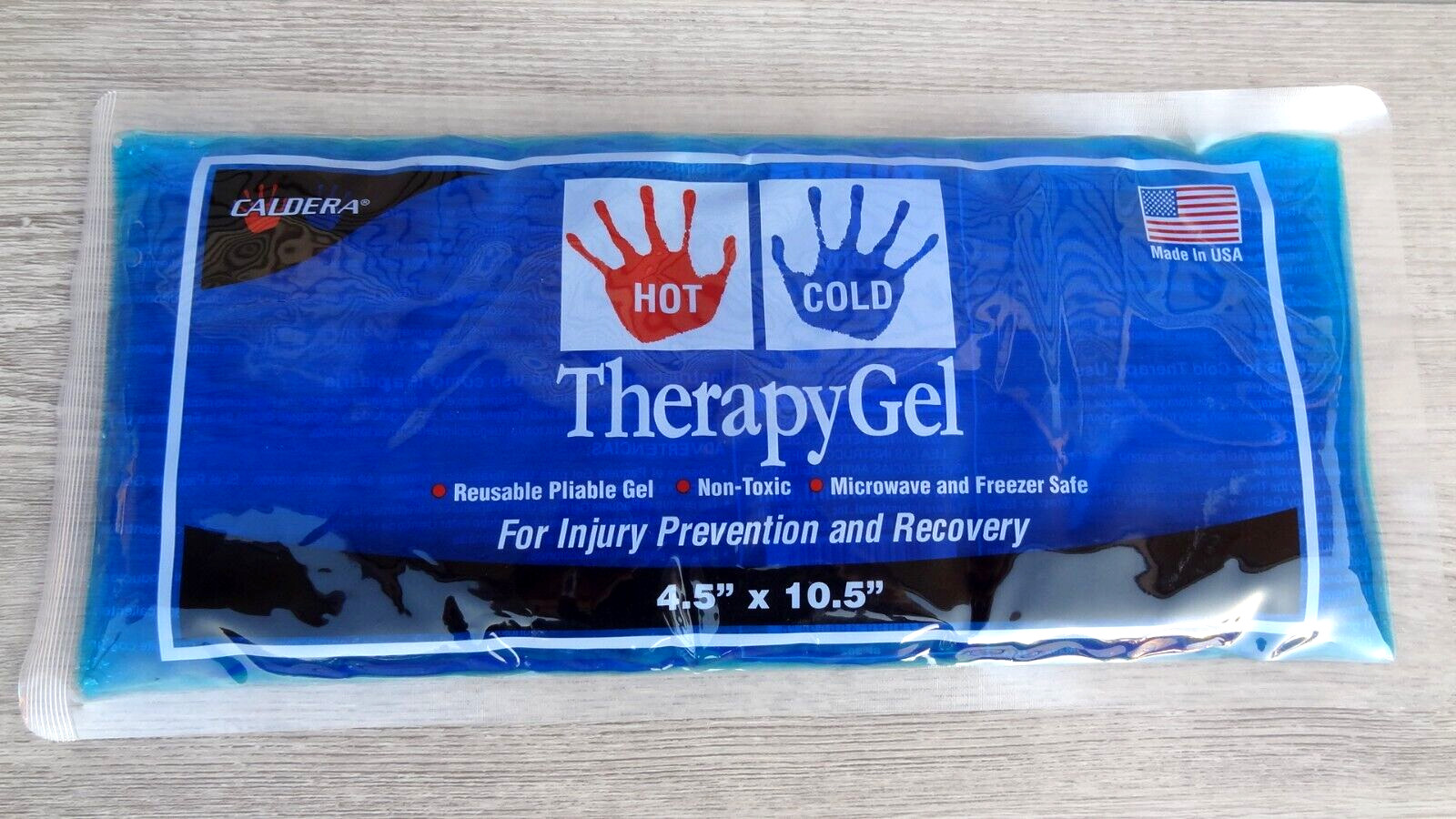 Caldera Hot & Cold Therapy for Injury Prevention & Recovery Microwave & Freezer