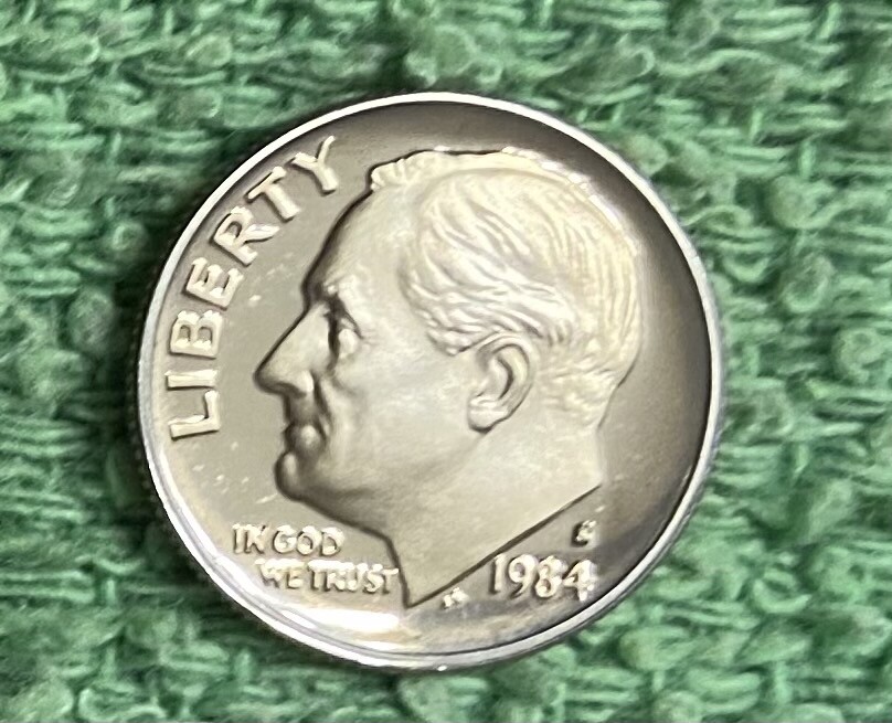 1984-S  **PROOF**  ROOSEVELT DIME - NICE COIN - L@@K AT PICTURES!!!!!