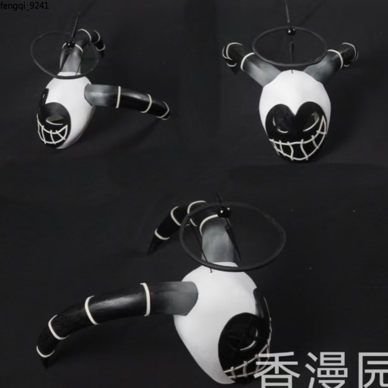 Hazbin Hotel Cartoon Doll Cosplay Lucifer Morningstar Lute Headgear Cosplay Prop