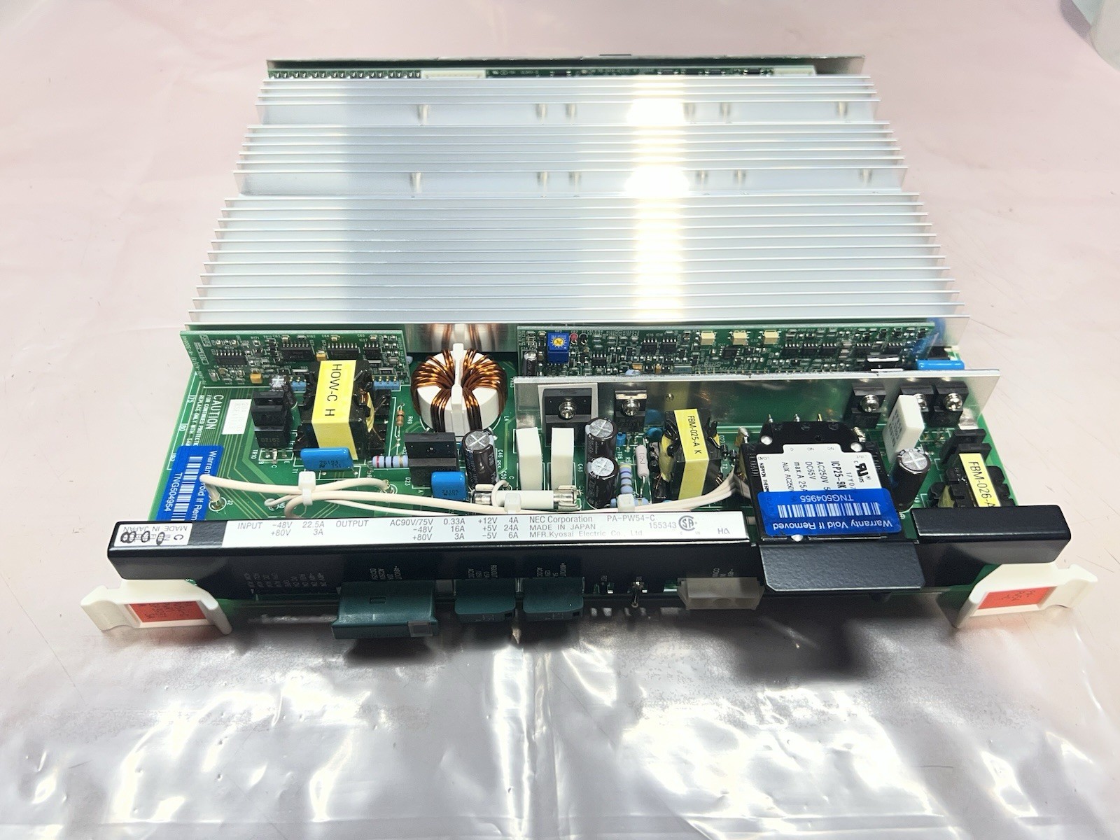 NEC PA-PW54-C NEAX 2400 IMS Power Supply Card 221026 BE102081 - Refurbished