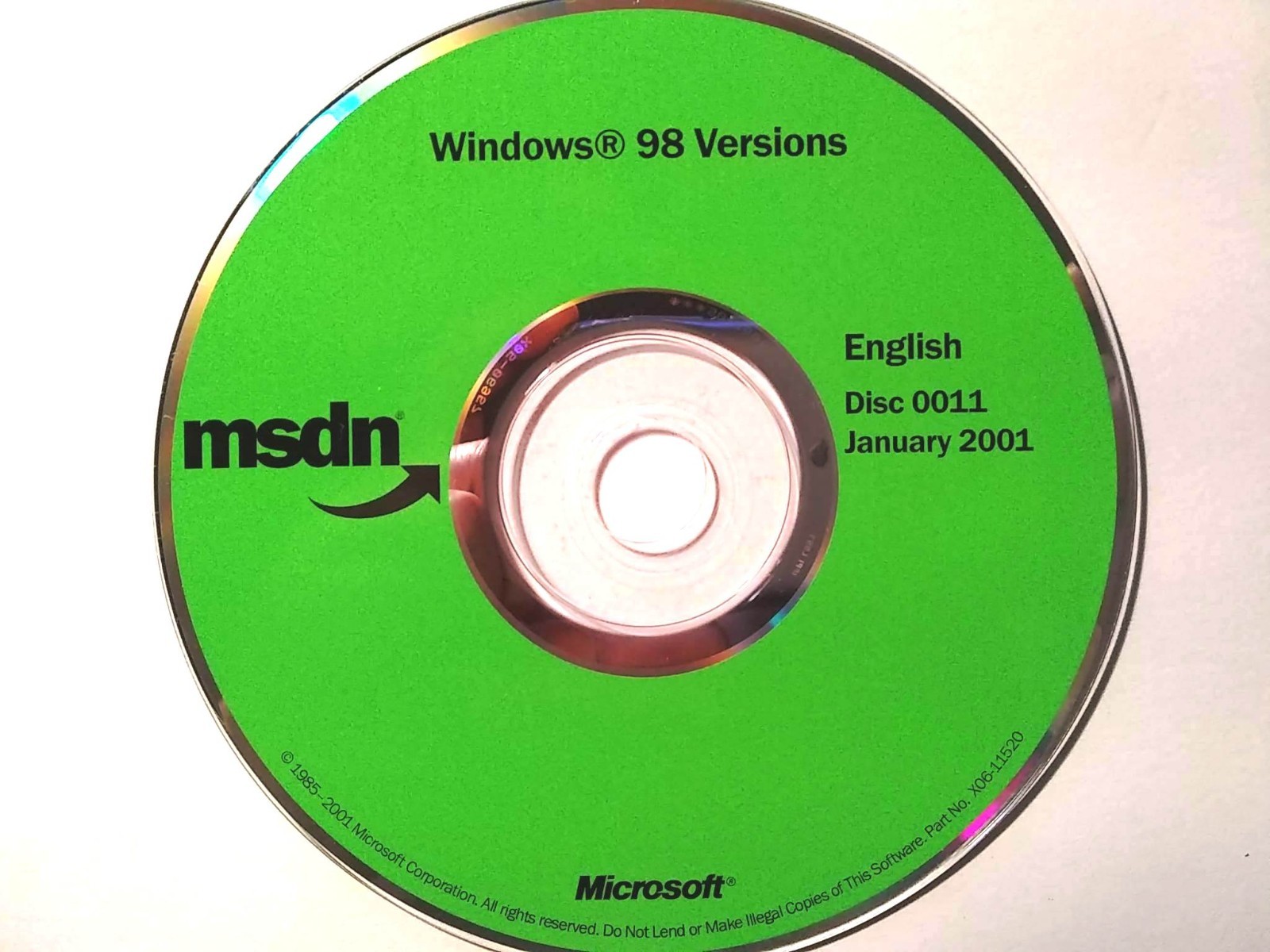 Windows 98 & Windows 98 Second Edition Full Version w/2 Keys & License 2 PCs