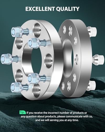 4Pcs 5x5 to 5x4.75 Wheel Adapters 1 inch Thread Pitch 12x1.5 Hub Bore 78.3mm