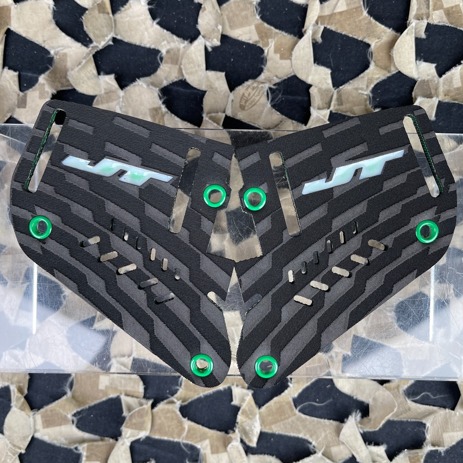NEW JT Proflex Inline Earset w/ Thumb Screws - Green