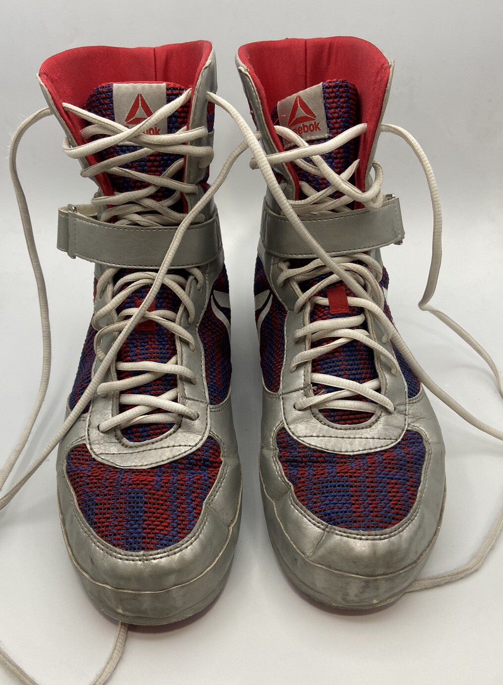 Reebok Boxing Boots Shoes Silver Rare Color DV5100, SZ 12 QuikShip