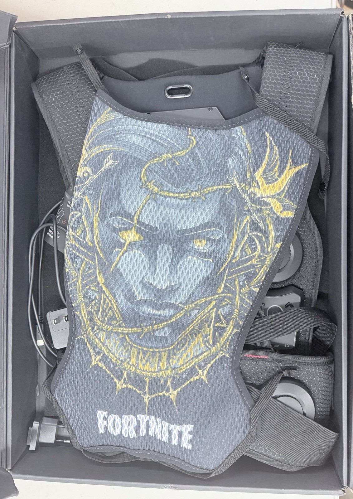 Woojer - Fortnite High-Fidelity Haptic Vest 3 – Midas Edition for Games, Music