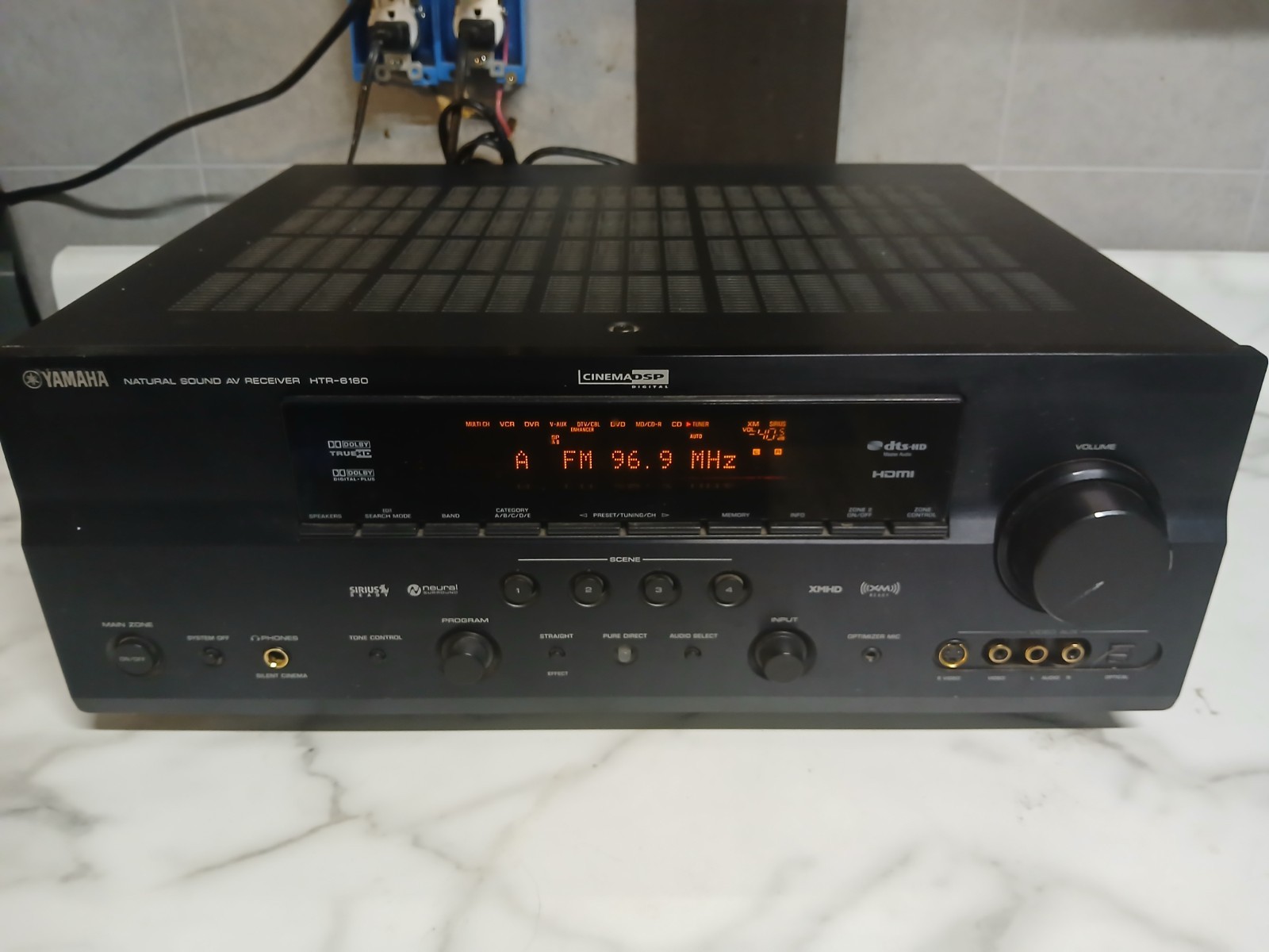 Yamaha HTR-6160 (7.2) Channel Audio/Video Stereo Receiver 665 Watts! 95w X7 HDMI
