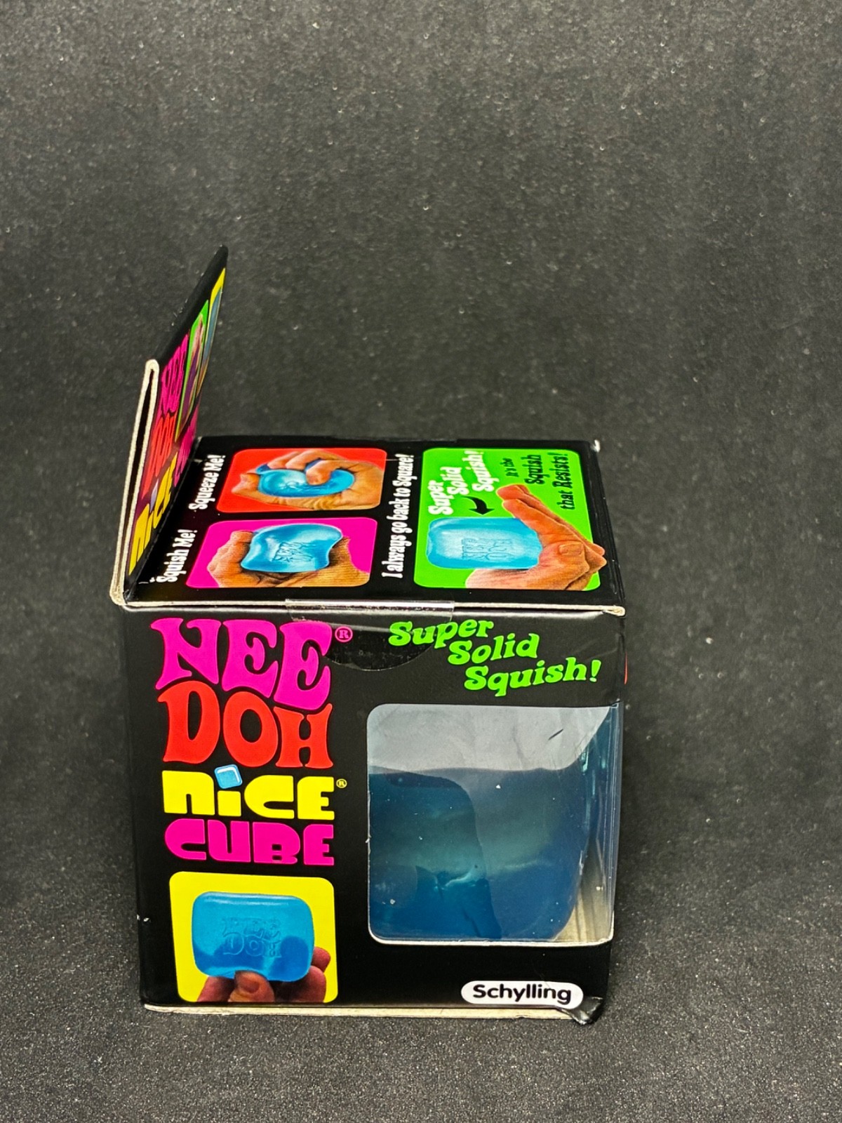 Nee Doh Nice Cube (Blue) New Factory Sealed