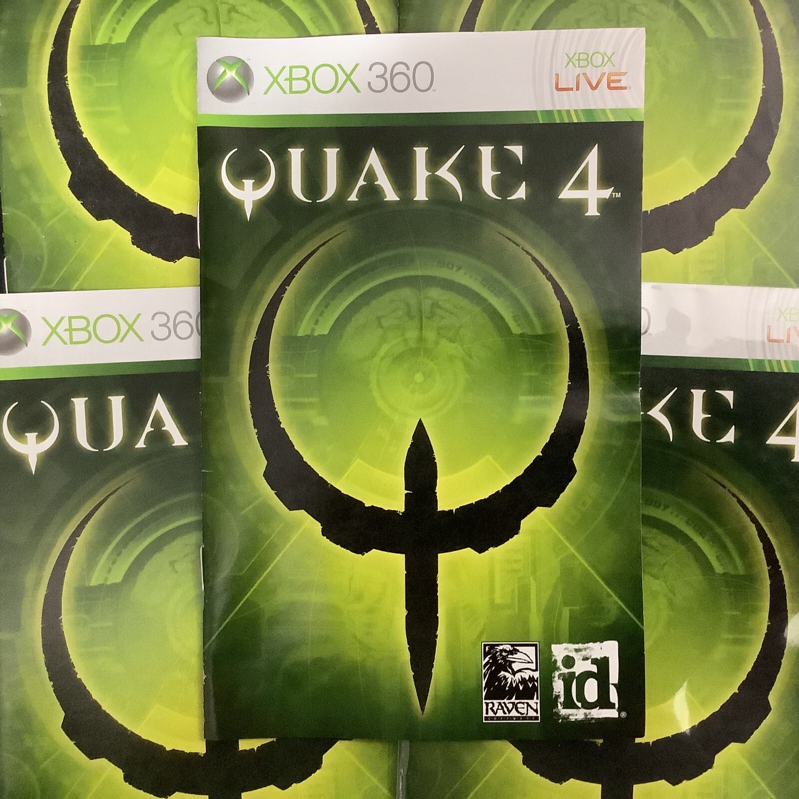 Quake 4 Microsoft Xbox 360 Instruction Manual Only