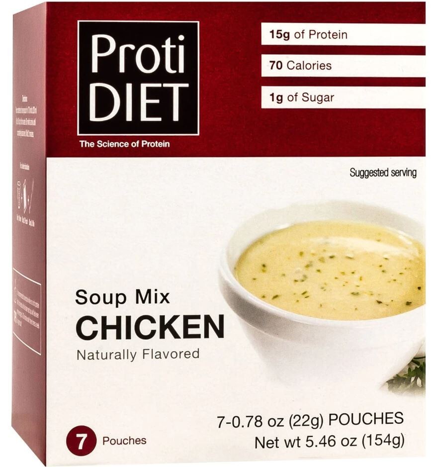 Proti Diet Chicken Flavor Soup for Weight Loss and Hunger Control