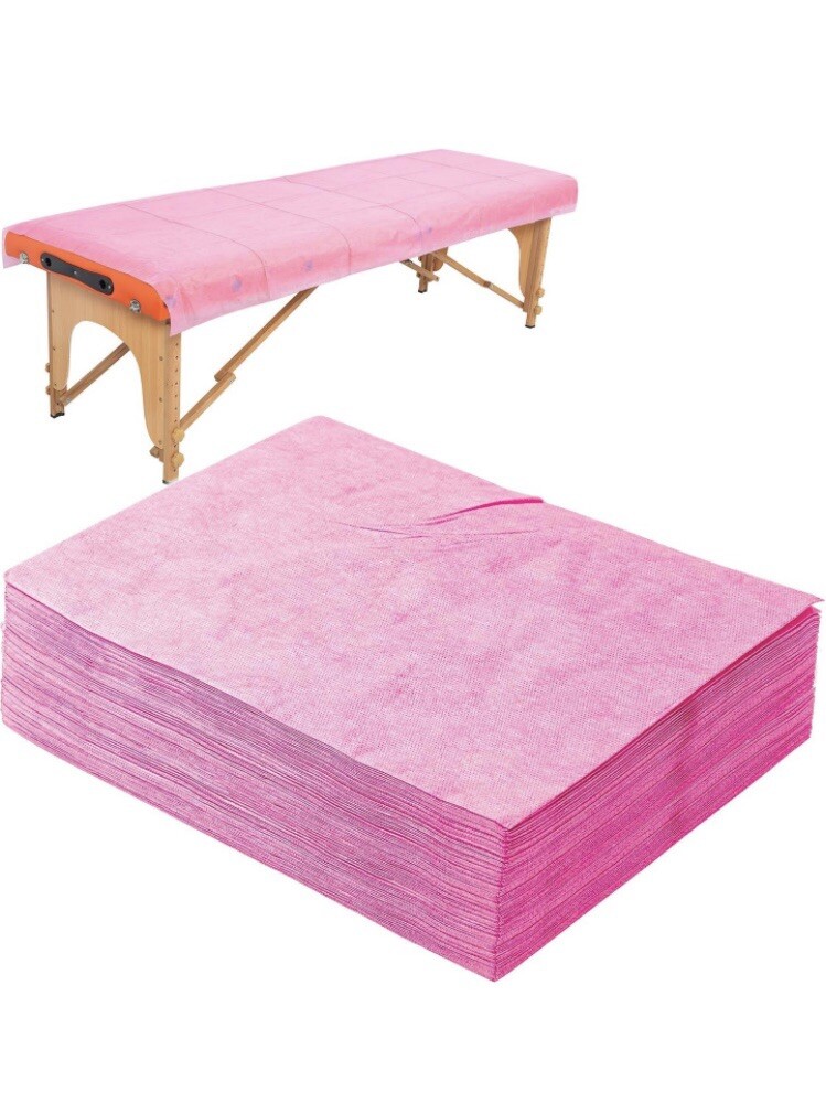 20PCS   Disposable Massage Table Bed Sheets Spa, Non-woven Fabric.NIP