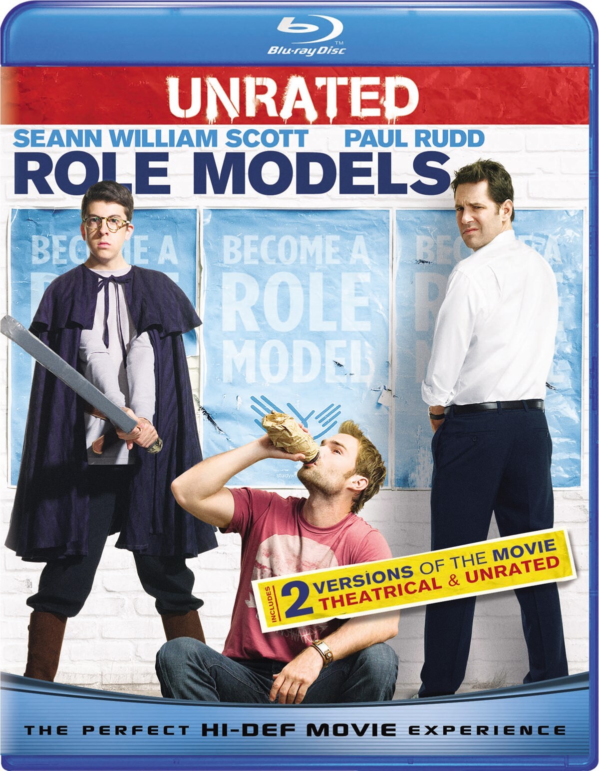 Role Models Blu-ray Seann William Scott NEW
