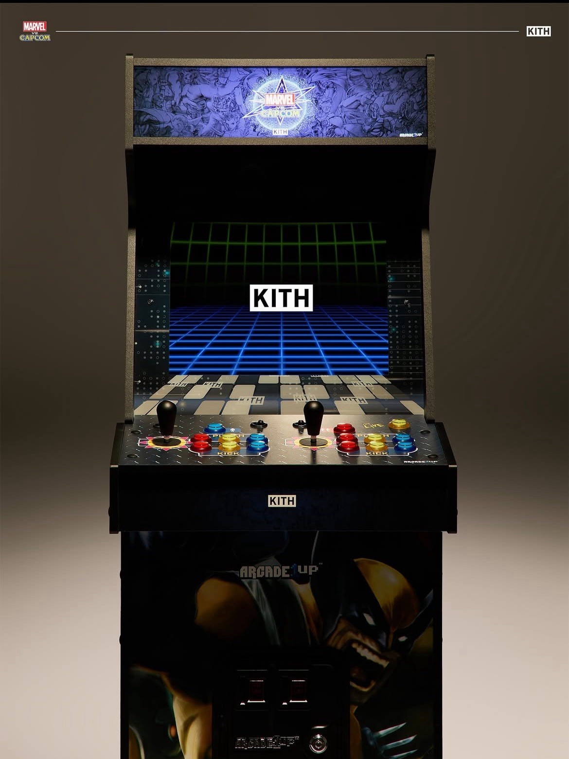 Kith for ARCADE1UP Marvel Vs. Capcom 2 Arcade - BRAND NEW in original packaging