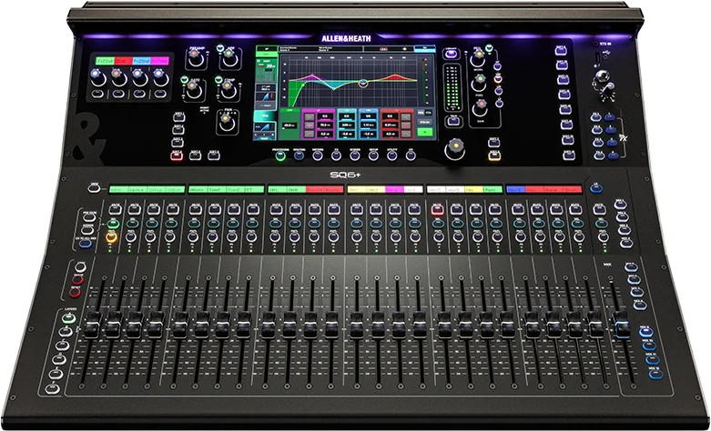 Allen & Heath SQ-6-PLUS SQ6+ RackUltra FX Enabled 48-channel Digital Mixer