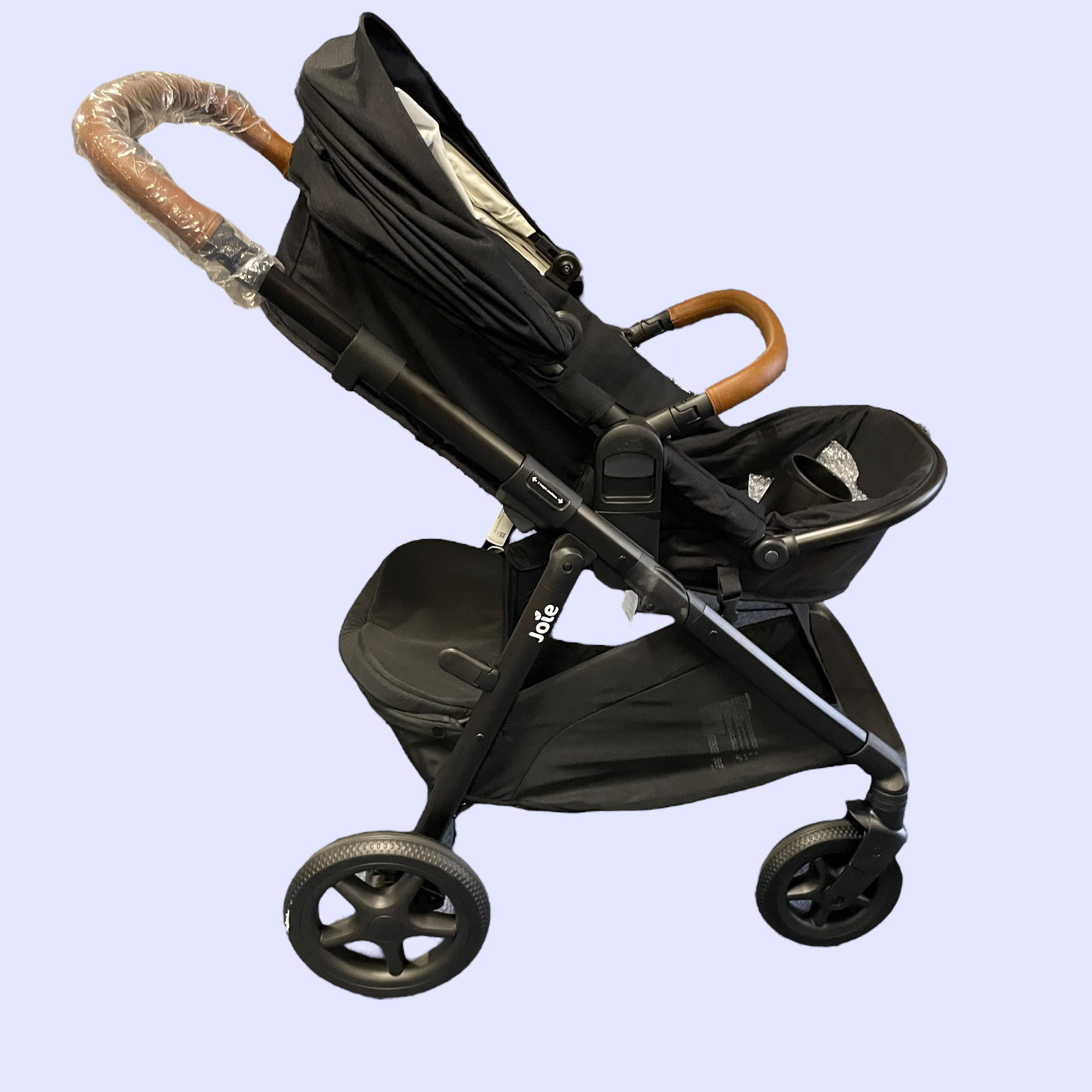 Joie Ginger Height Adjustable Pramette Stroller - Shale Dark #NO9944 (AR)