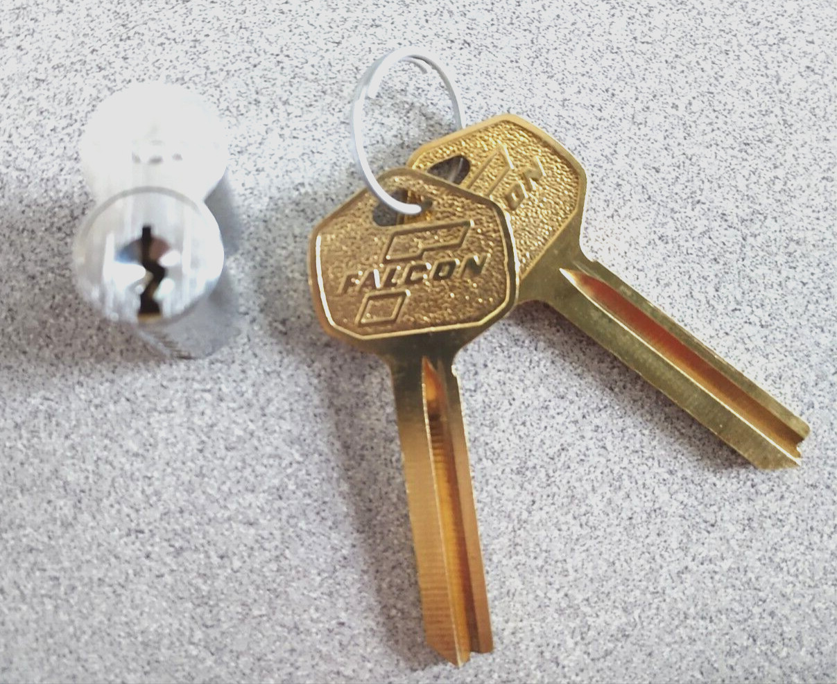 FALCON LOCK C607 A INTERCHANGABLE CORE NOS US26D 7 PIN
