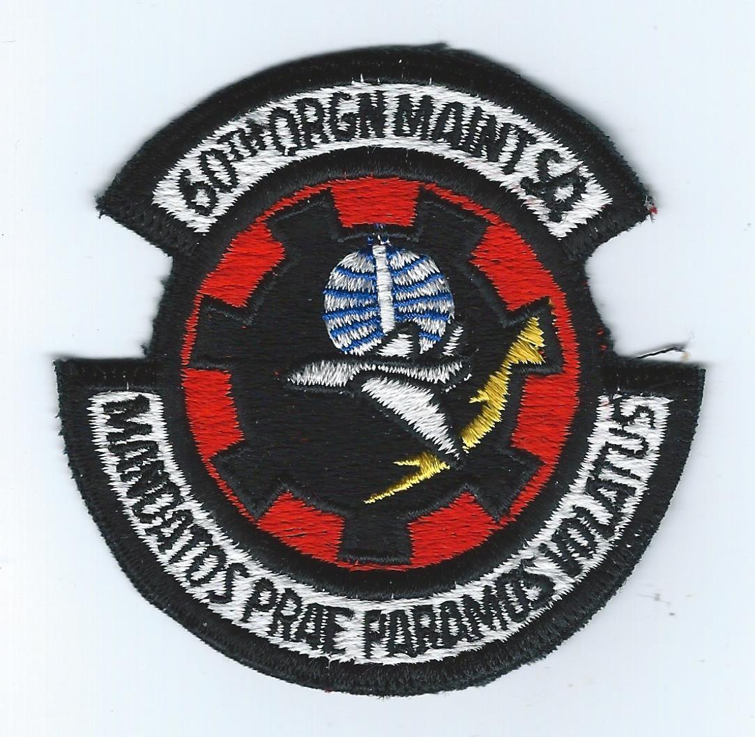 60th ORGN MAINTENANCE SQUADRON patch