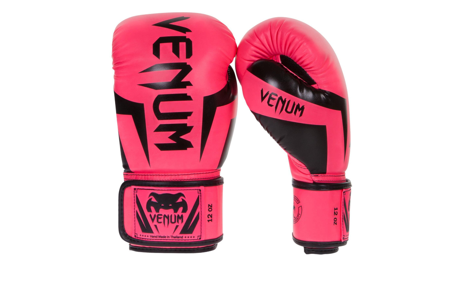 Venum Elite Boxing Gloves 10oz Pink/Black
