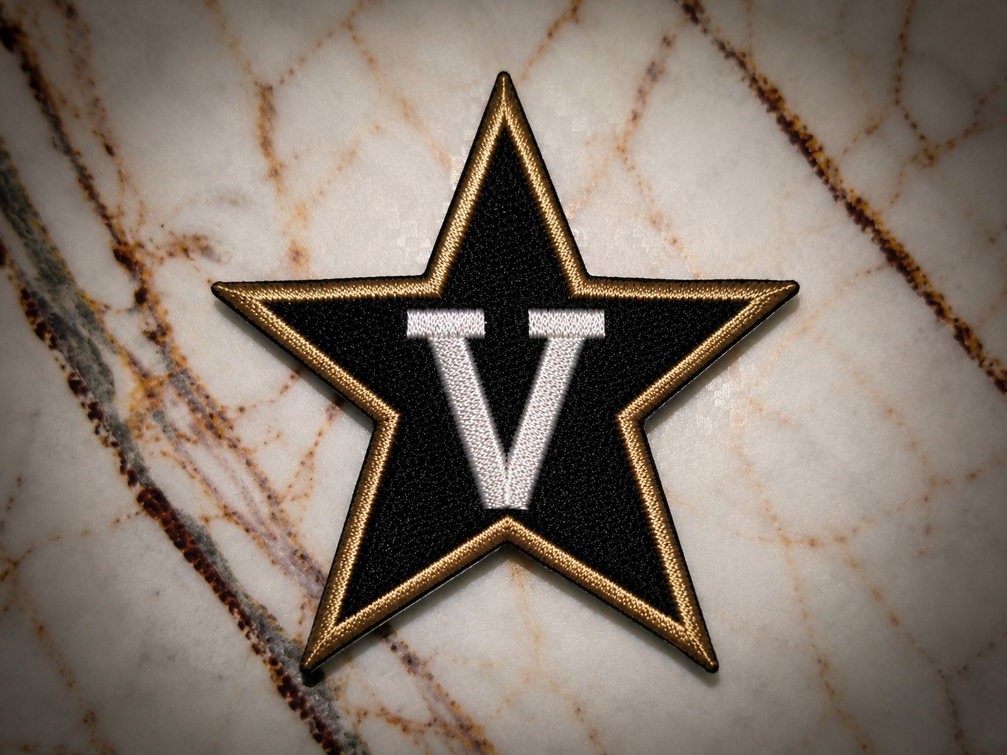 VANDERBILT COMMODORES LOGO NCAA Embroidered Iron On Patch 3"X3" FREE SHIPPING&