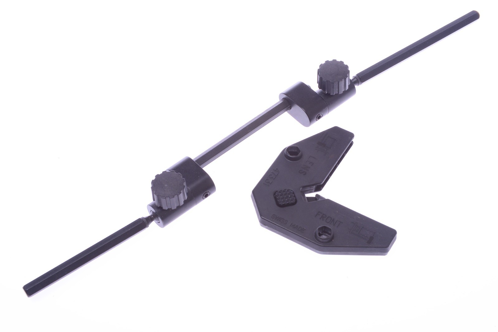 ✅ SINAR HOOD SHADE ADAPTER HOLDER CLIP & RODS FOR SQUARE BELLOWS TECH. CAMERA