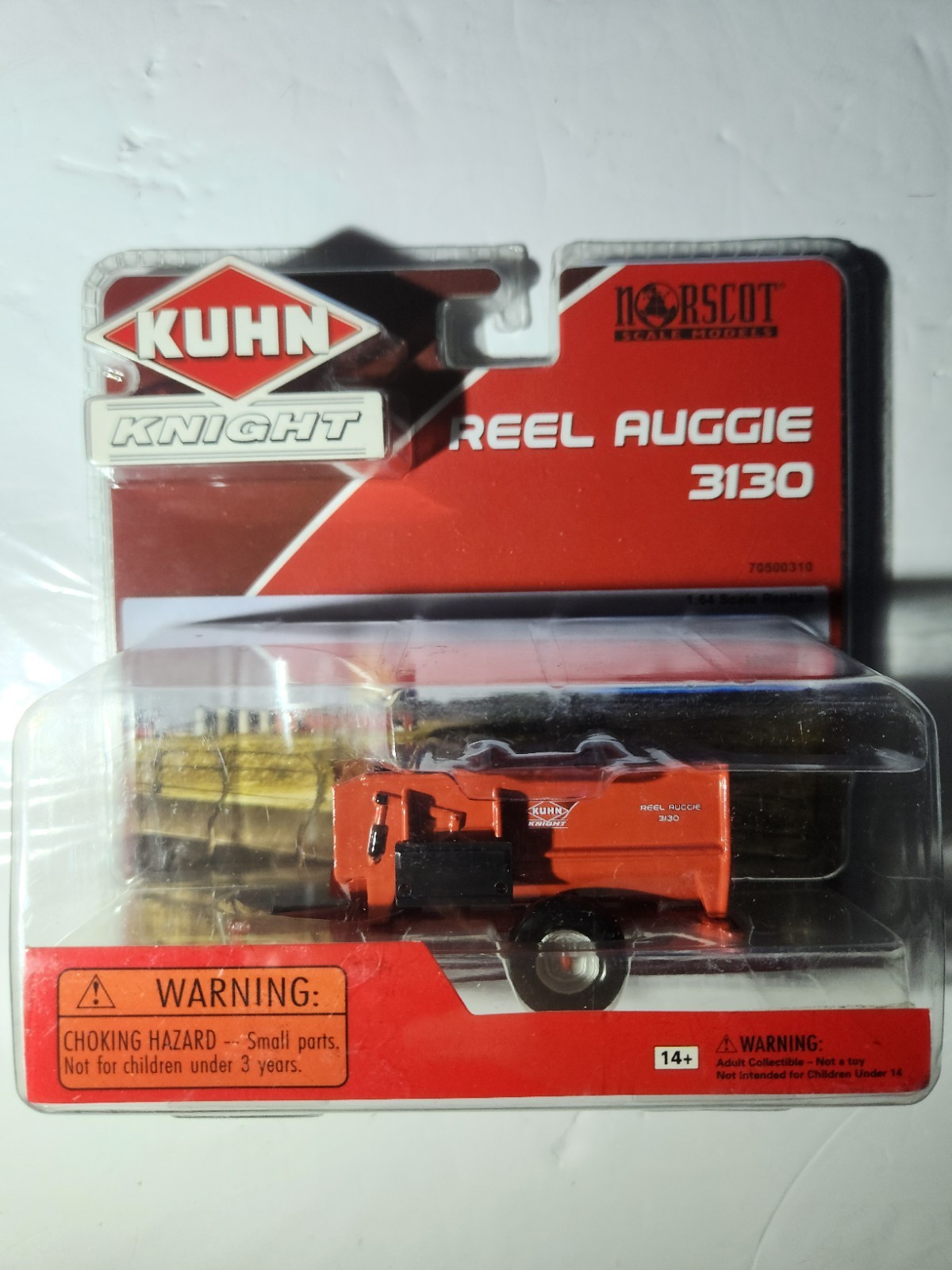 1/64 Scale Kuhn Knight 3130 Reel Auggie Mixer Die-cast Norscot