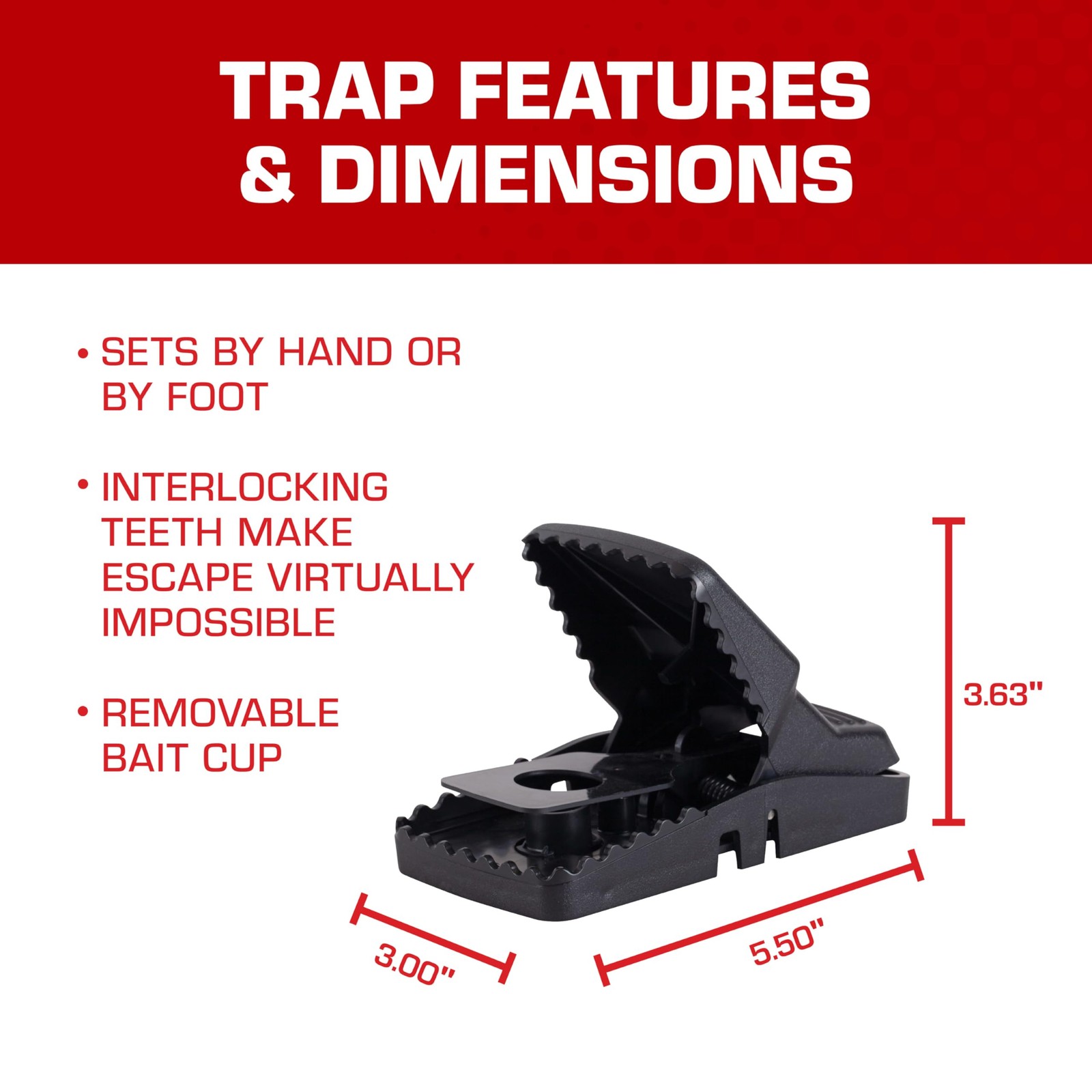 Tomcat Rat Snap Trap 8 Pack Vb25199
