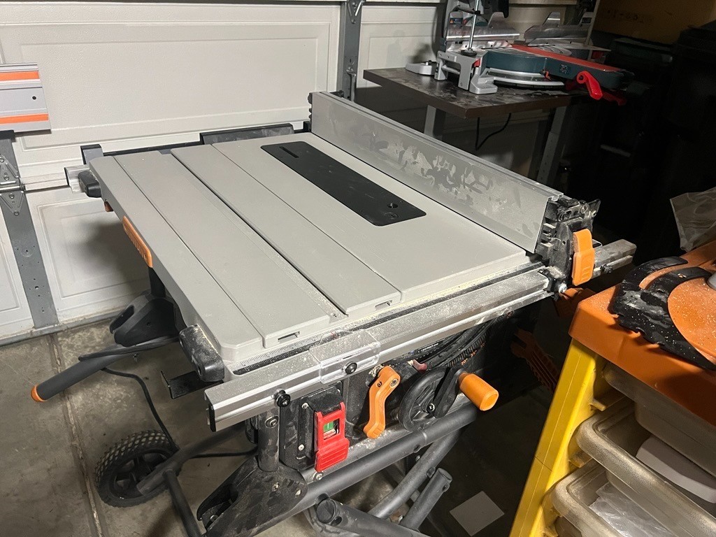Evolution R10 Table Saw Zero Clearance Throat Plate w/ Locking Mechanism 300F