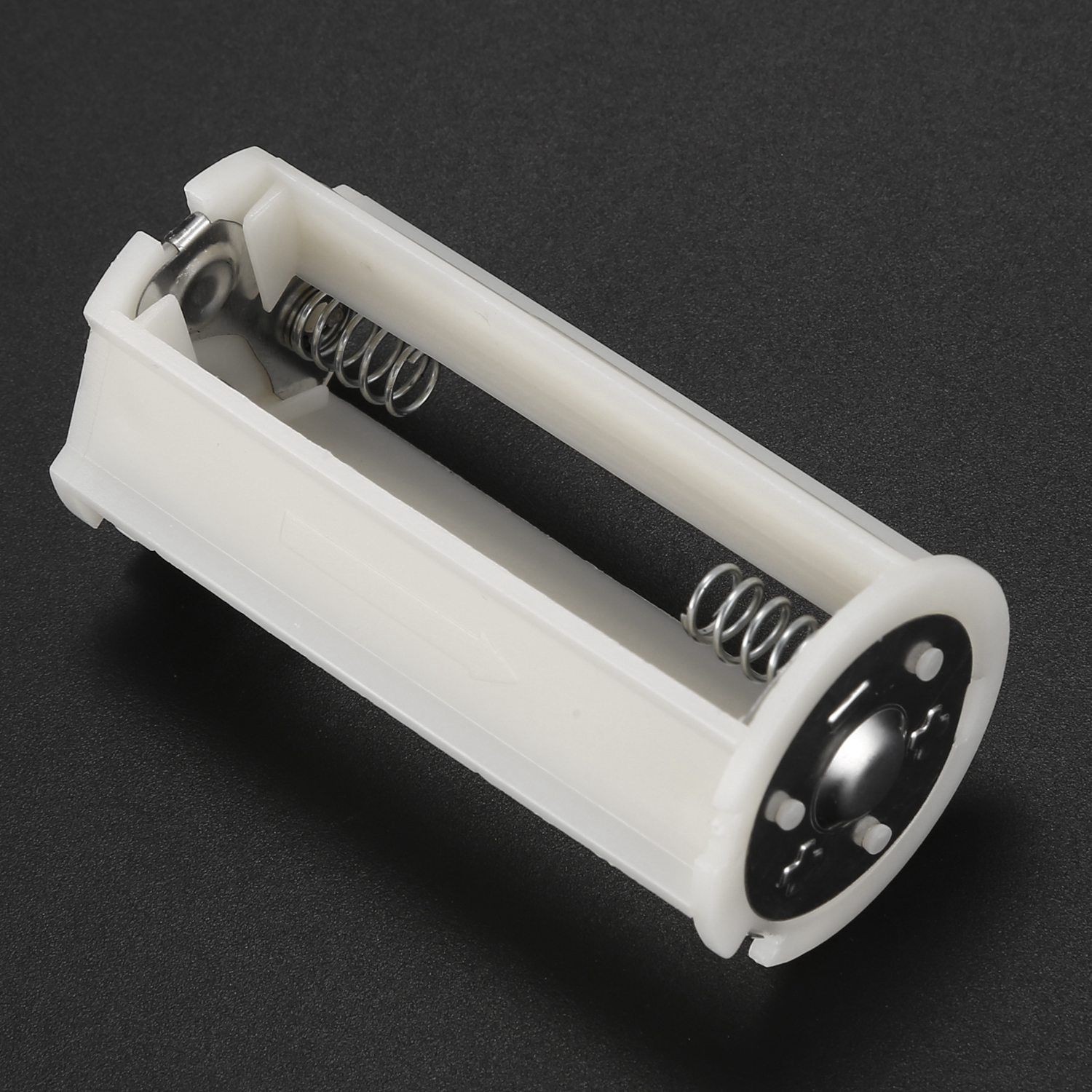 Serial Connection Cylindrical 3x 1.5V AA Battery Plastic Holder 5 Pcs E8P15099