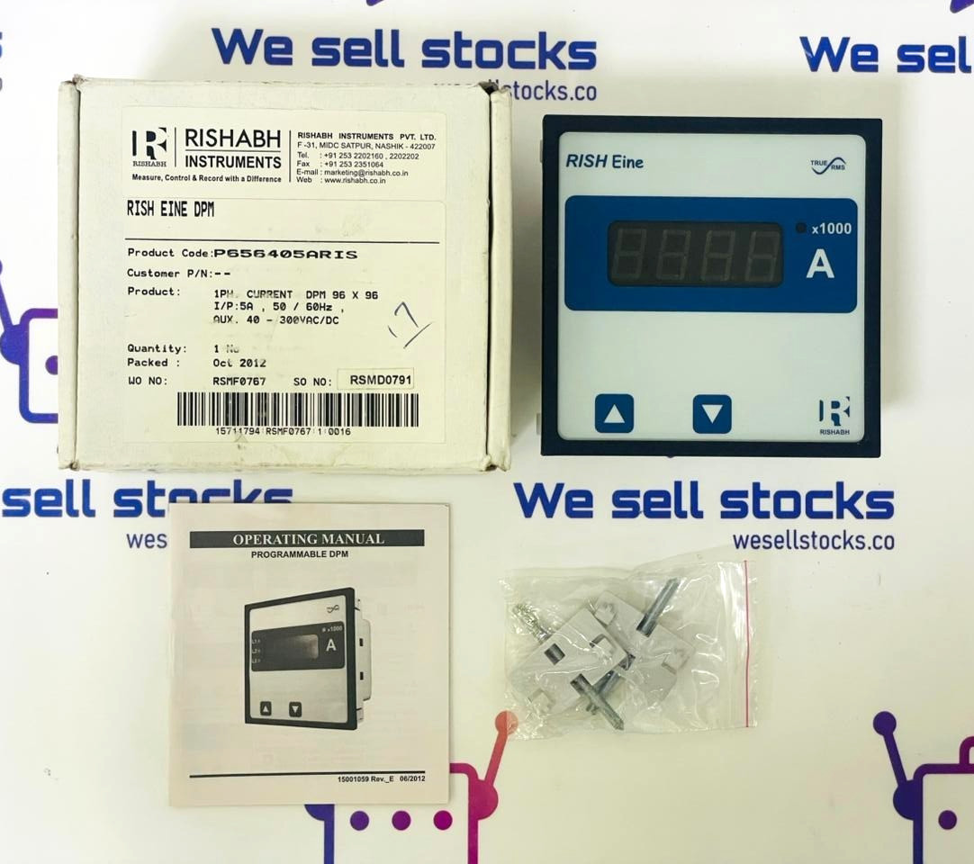Rishabh RISH Eine A DPM Current Meter P656405ARIS