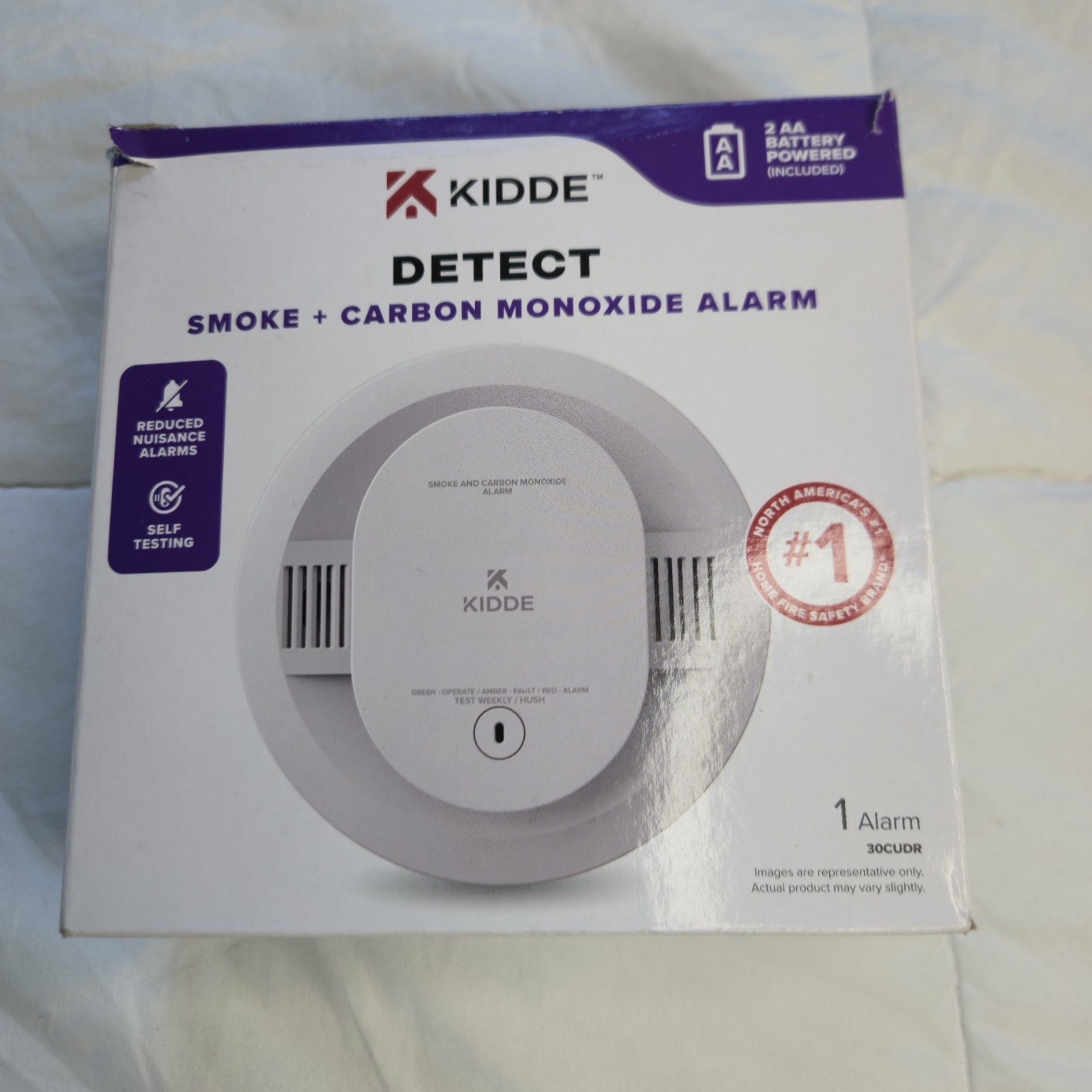 Kidde 30CUDR Smoke and Carbon Monoxide Alarm 0704