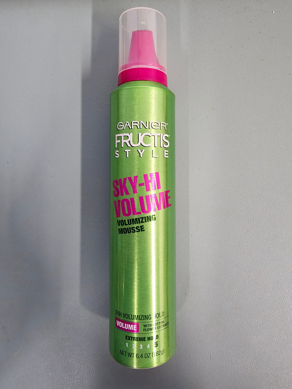 3 PACK Garnier Fructis Style Sky-Hi Volumizing Mousse. Extreme 24 HR Hold 6.4 oz