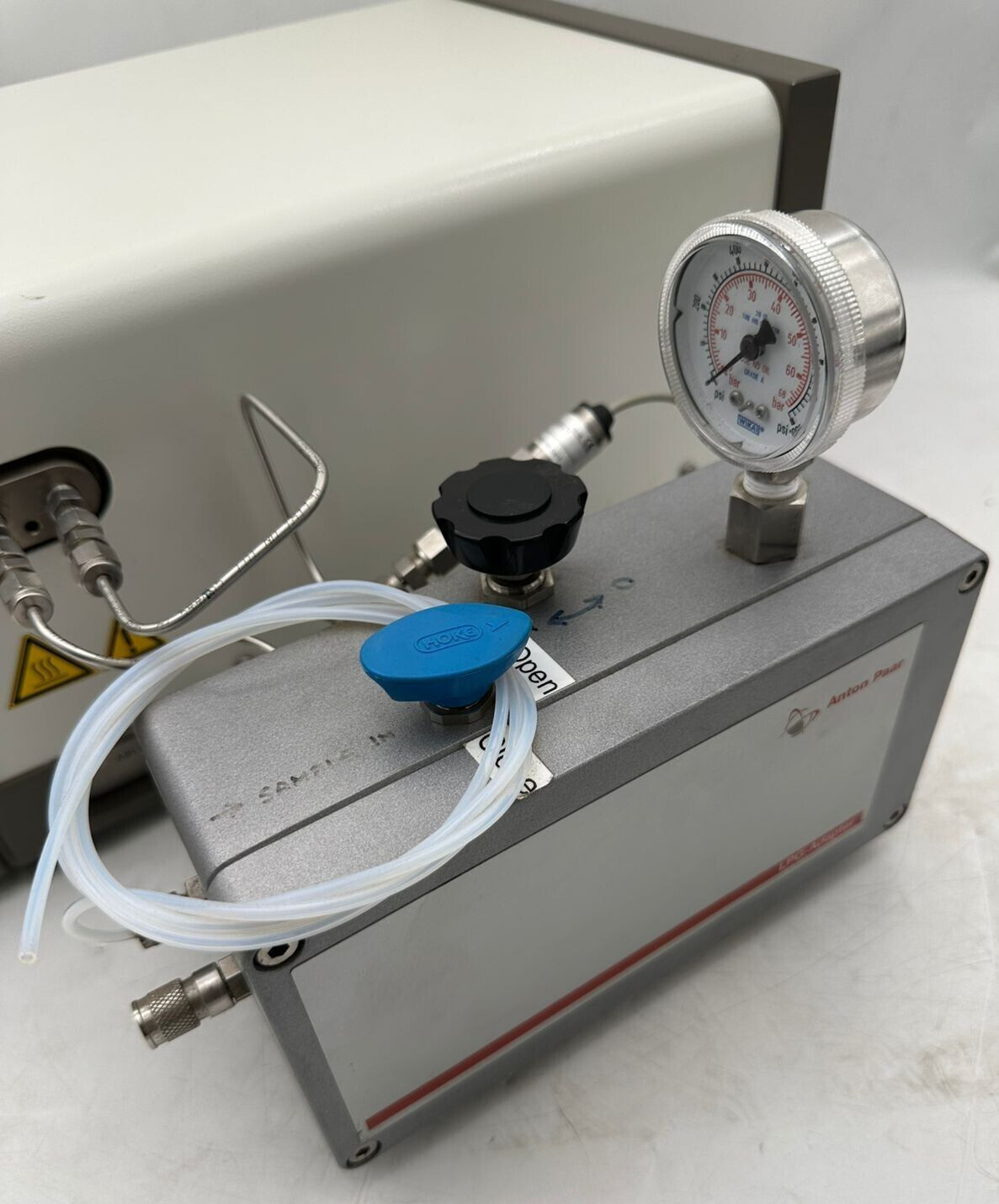 ANTON PAAR DMA HP LPG DENSITY METER WITH LPG-ADAPTER *WORKING CONDITION*
