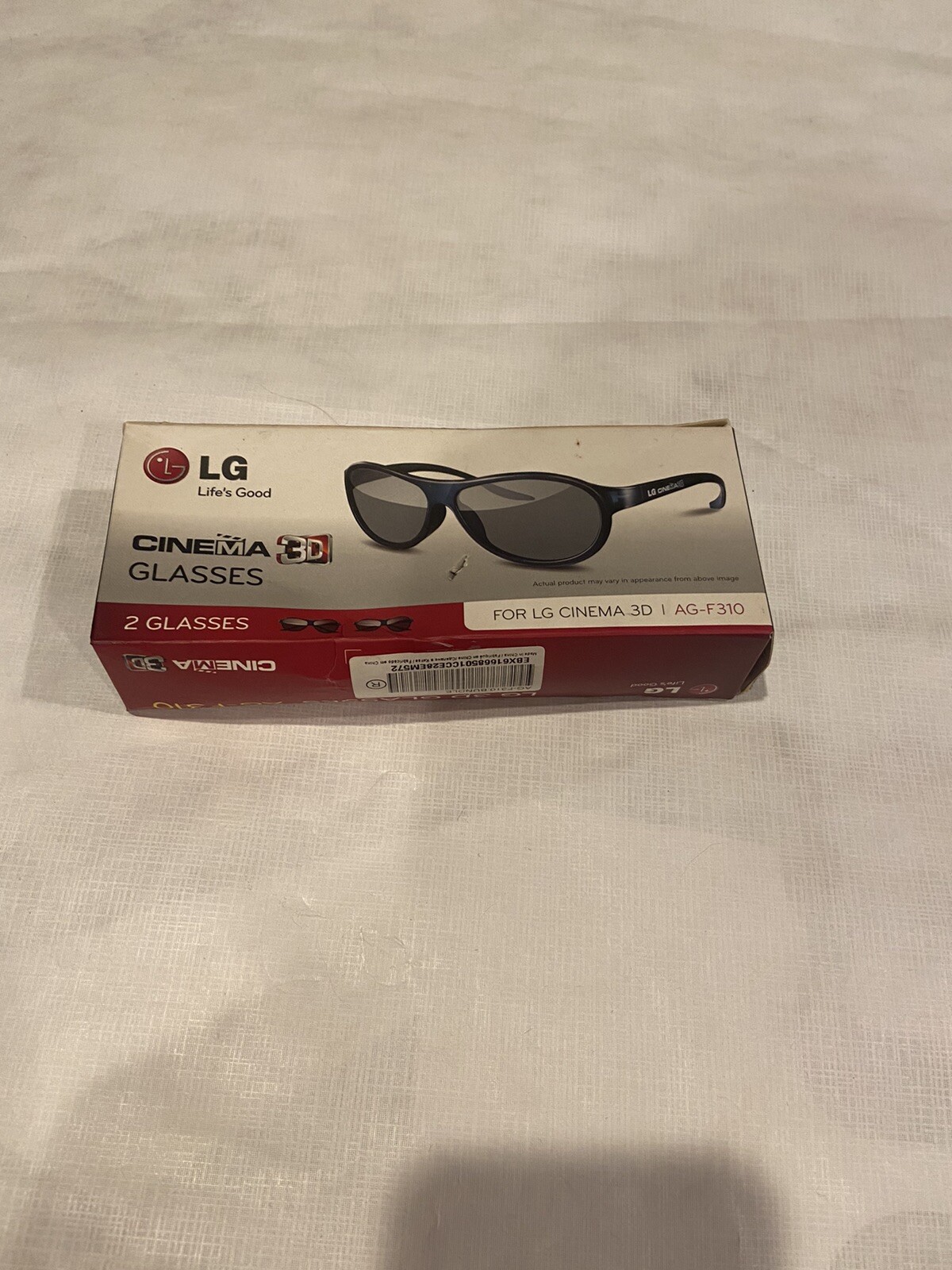 LG Cinema 3D Glasses AG-F310