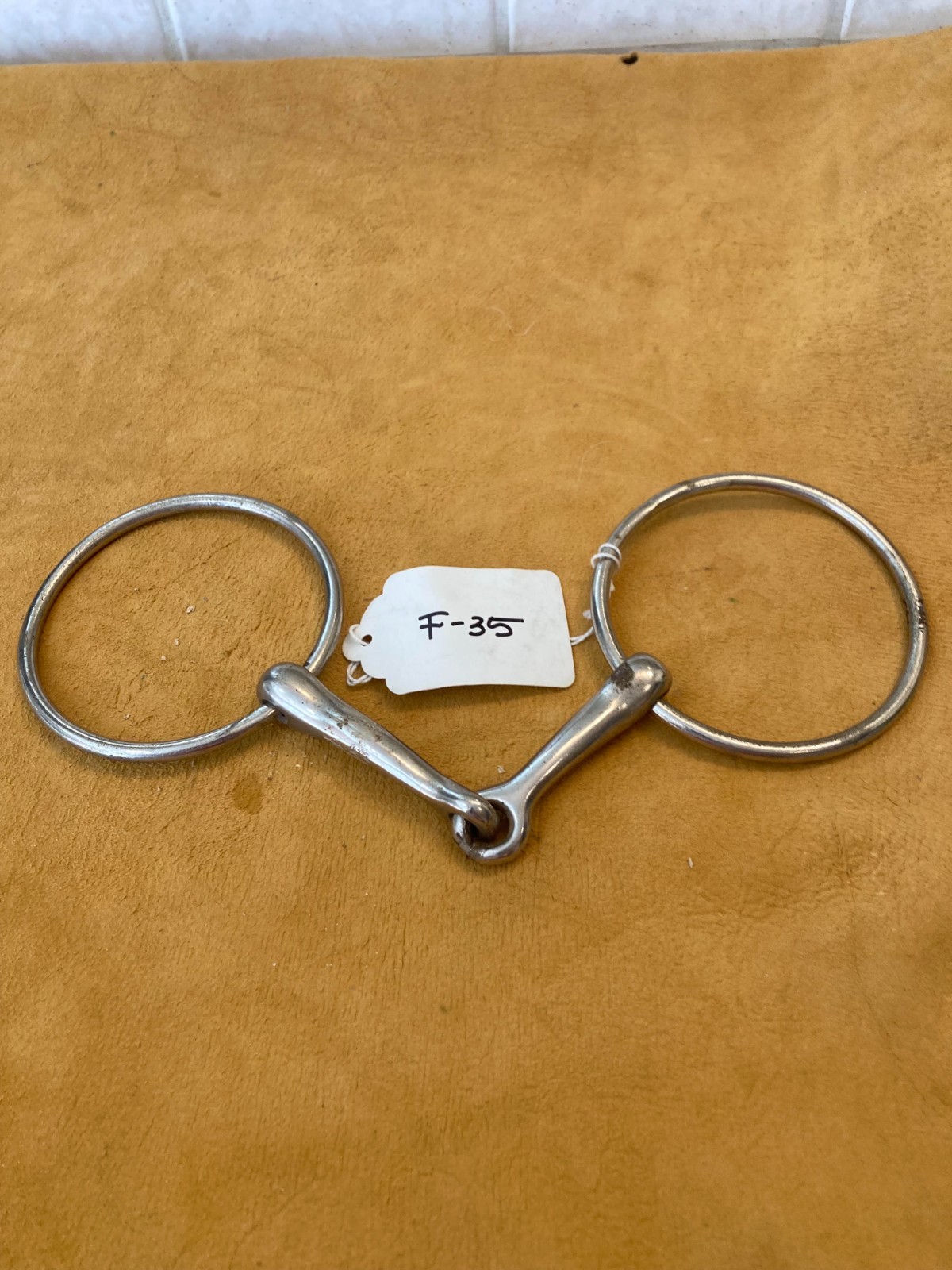 5” Single Jointed Loose Ring Snaffle Bit-