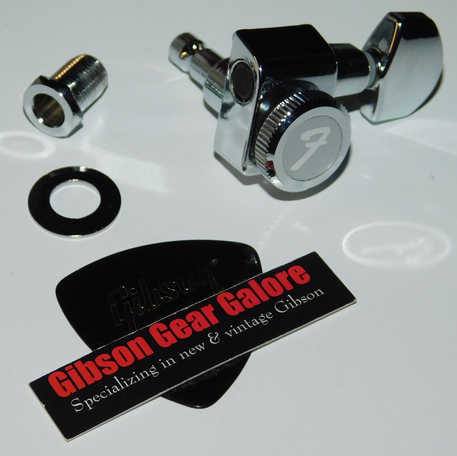 Fender Ultra Stratocaster Tuner Locking Guitar Parts Chrome Tele Project Strat S