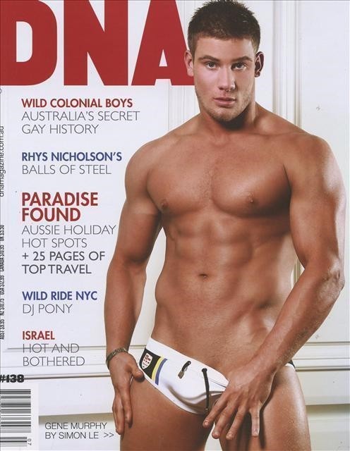 DNA Magazine #138 gay men SAM BRANDON THORNTON GENE MURPHY