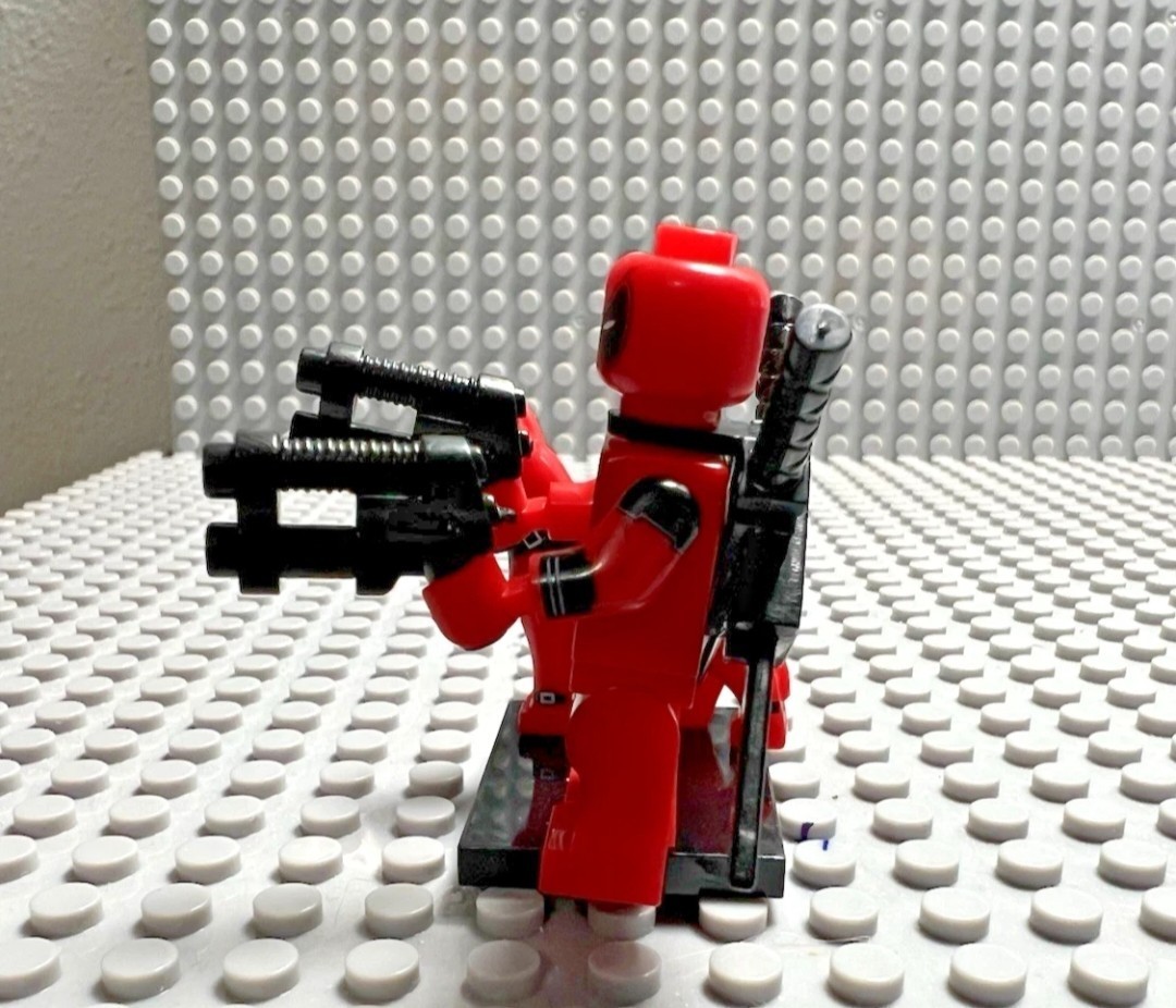 Deadpool & Dogpool Inspired Custom Figures With Accessories