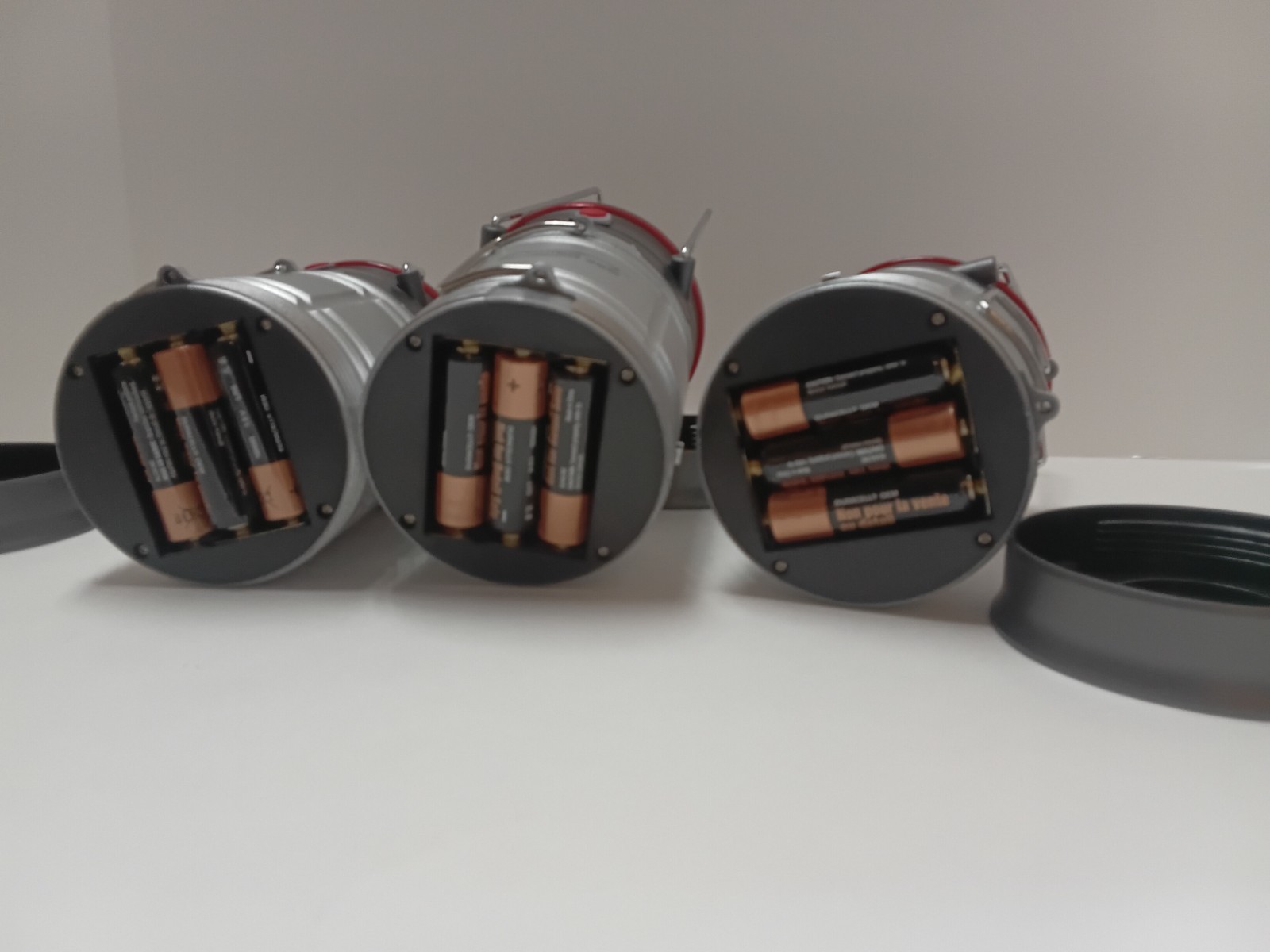 Lot of 3 ePower 360 Light Capsule Lantern,Emergency Light, EUC