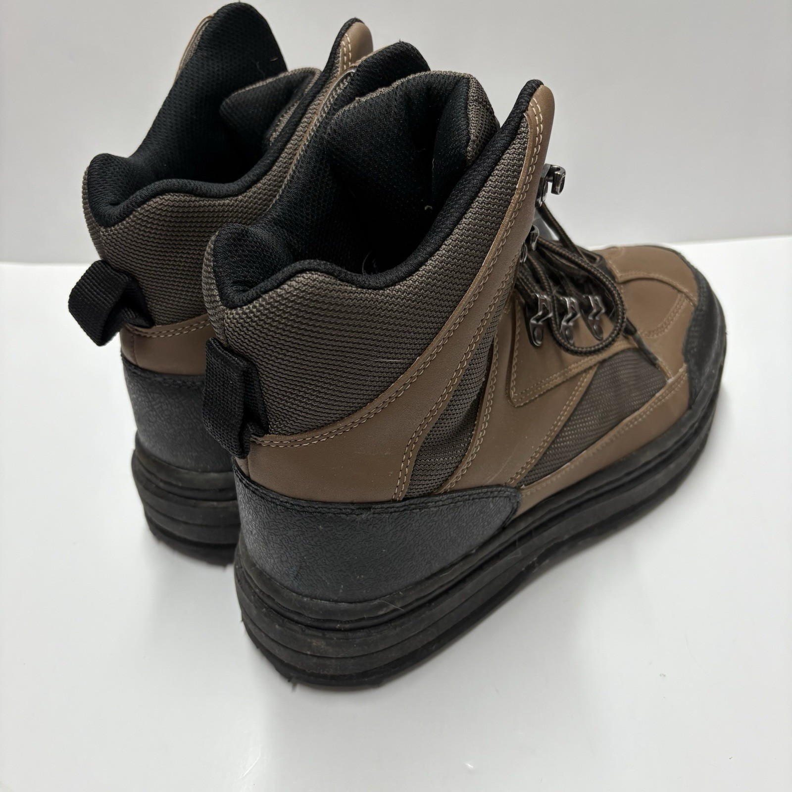 Compass Rubber Soled Wading Boots Cleats Included Sz 11