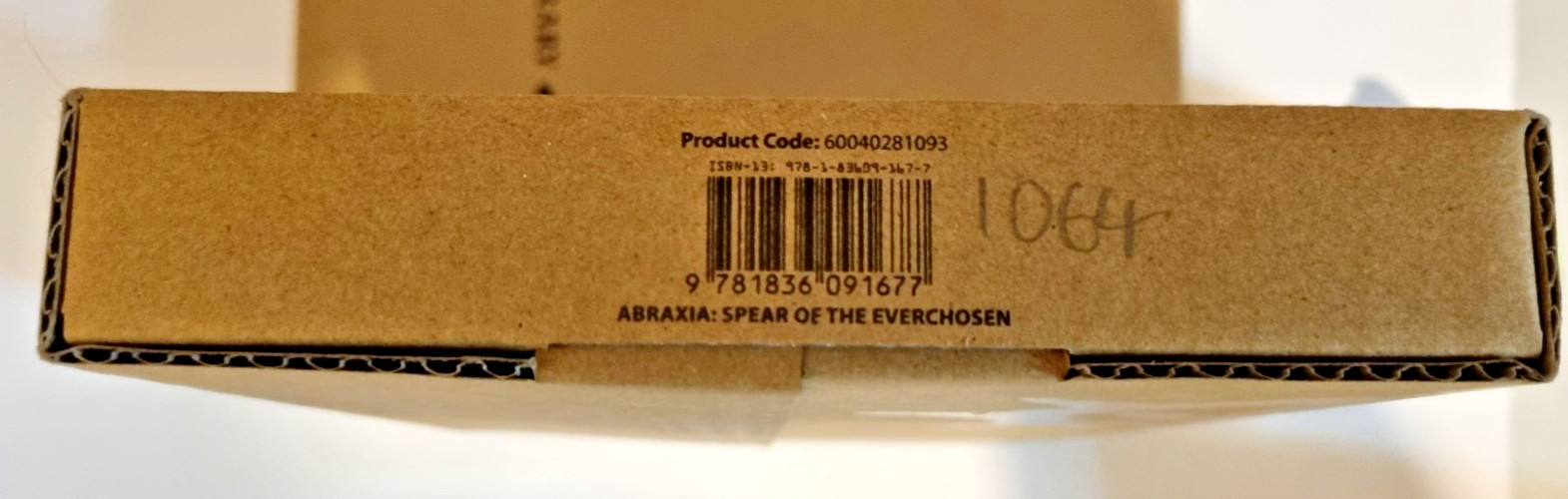 Abraxia Spear Of The Everchosen Limited Edition #1064 New AoSigmar Black Library