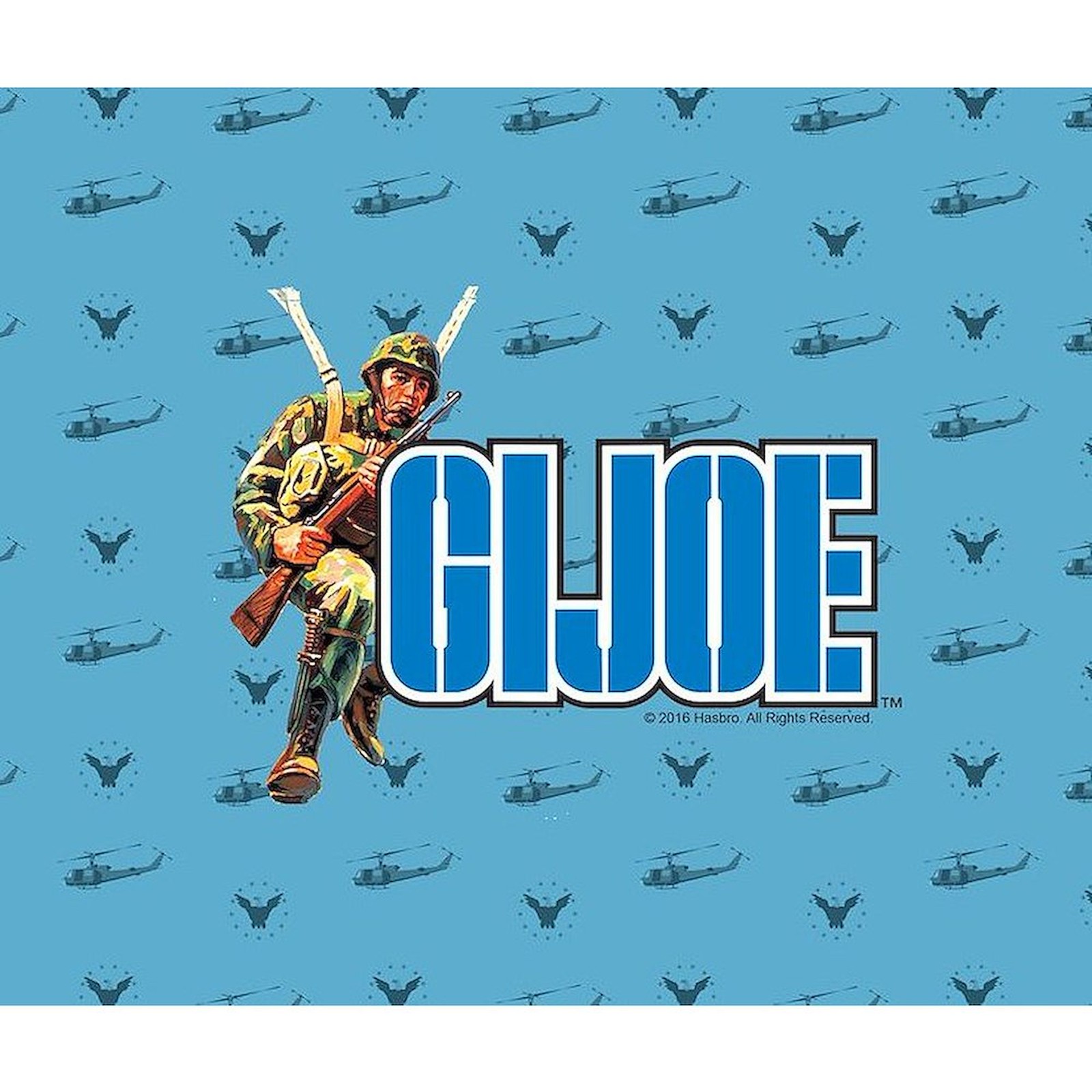 CafePress G.I. Joe Blue Pattern Mousepad (101965025)