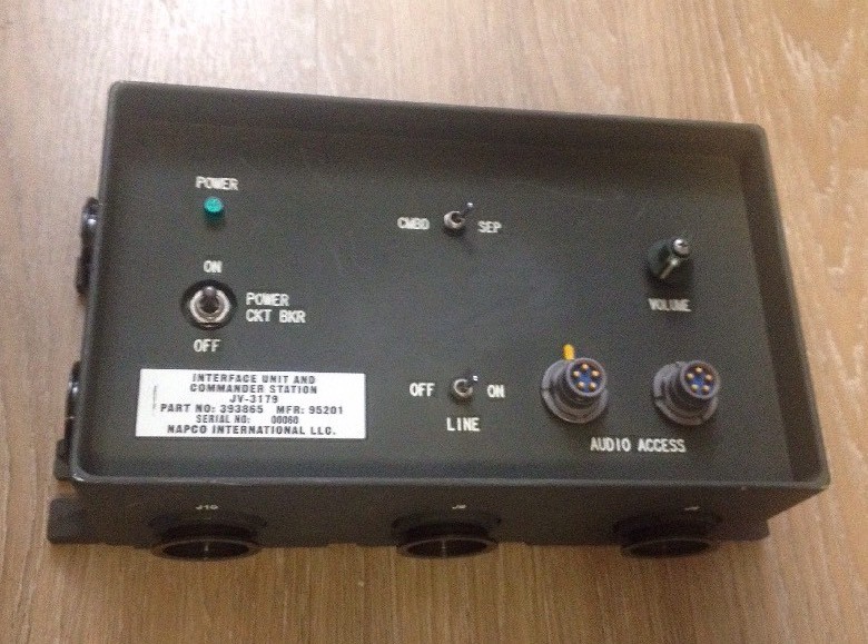 NAPCO Interface Unit & Commander INTERCOMMUNICATION Station. # 393865. JV-3179