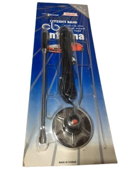Tenna CB-20M - Magnet Mount, Center Load CB  Antenna  Kit