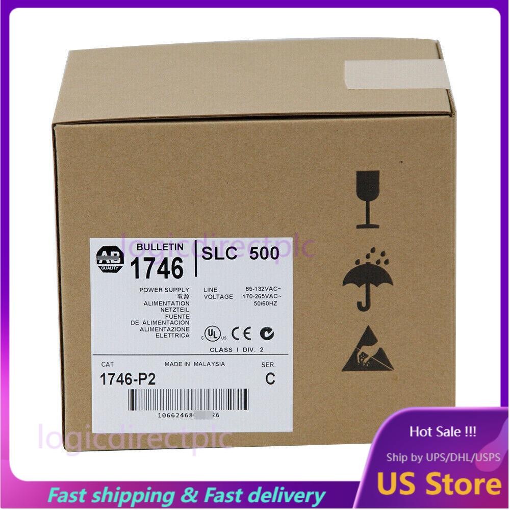 Allen-Bradley 1746-P2 AB SER C SLC 500 Rack Mounting Power Supply Module 1746P2