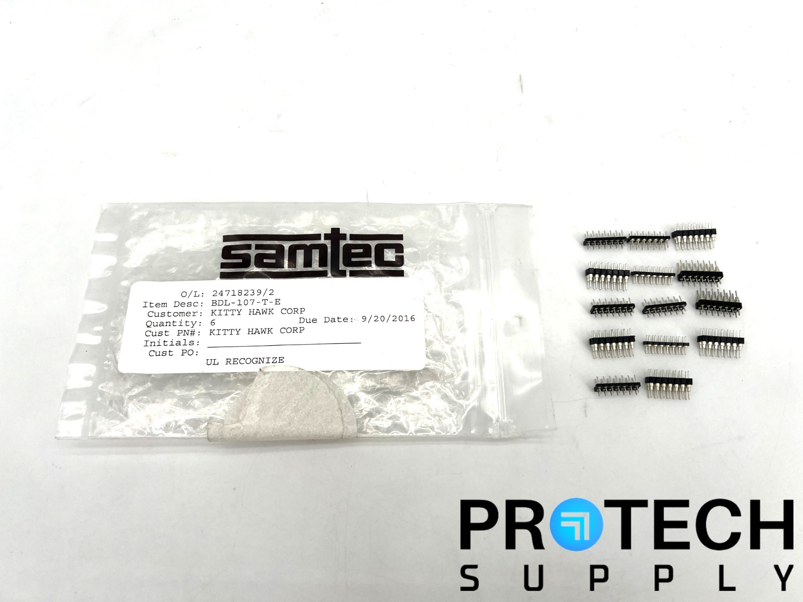 (Lot of Misc.) Samtec Header Connectors