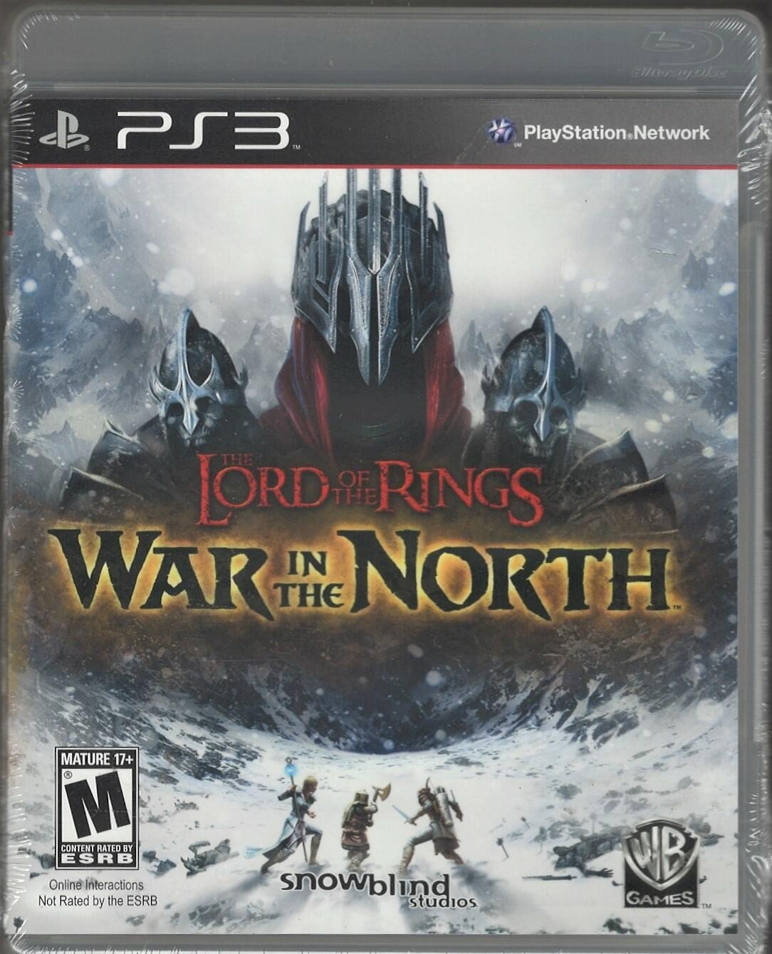 Lord of the Rings: War in the North PS3 (Brand New Factory Sealed US Version) Pl