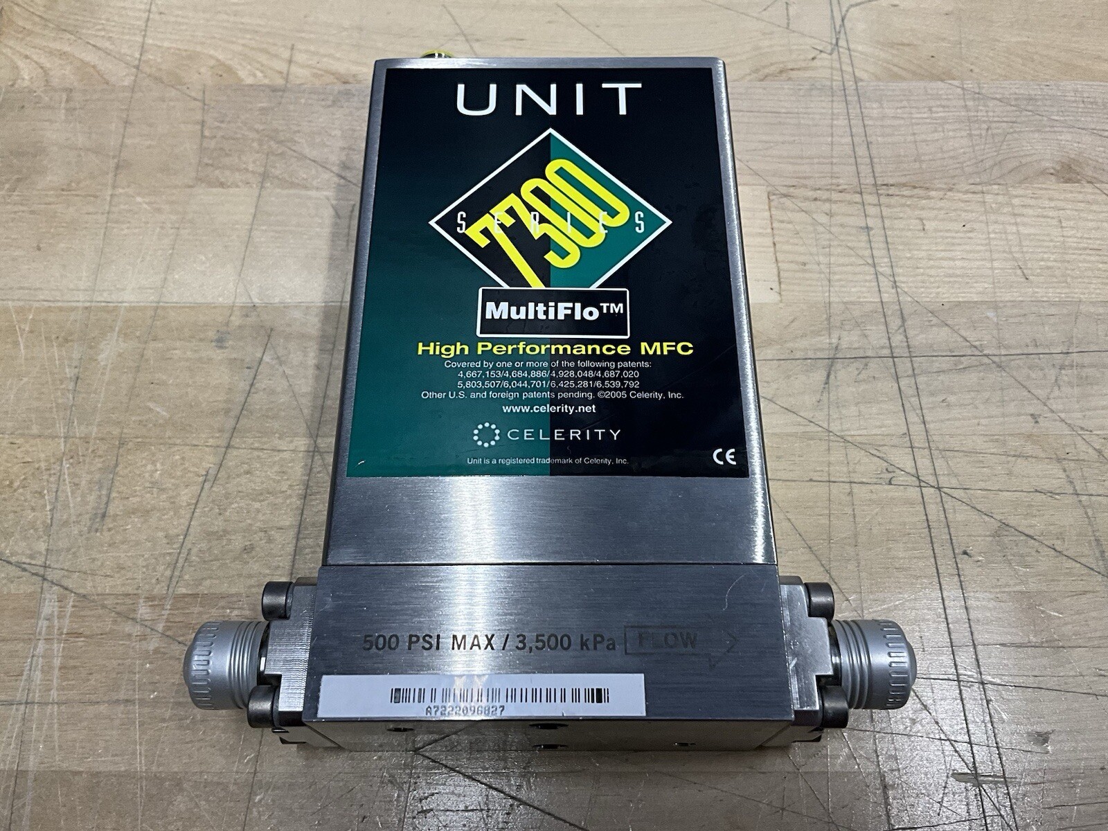 Celerity UNIT Instruments Mass Flow Controller 7300 Series UFC-7304C